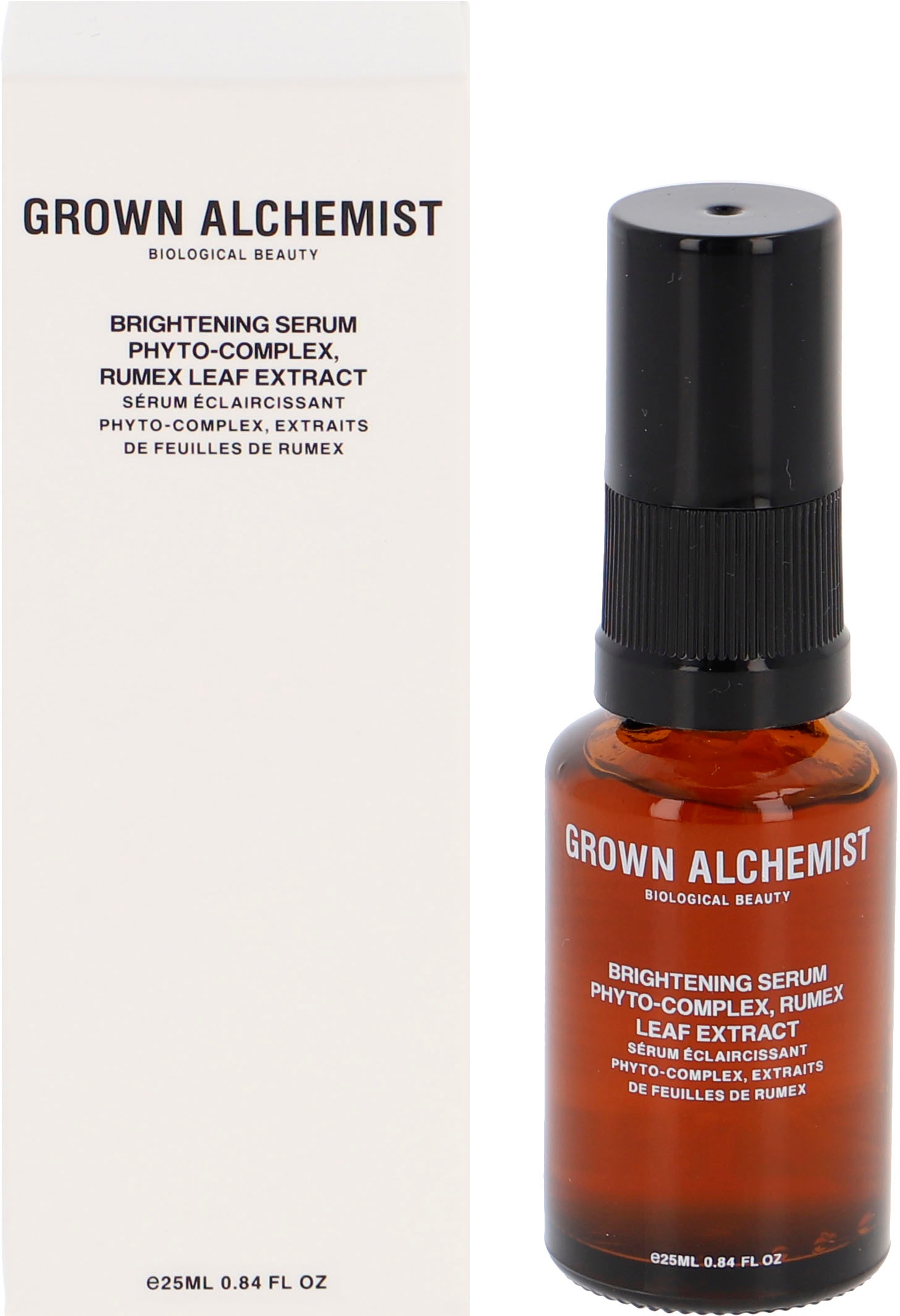 GROWN ALCHEMIST Gesichtsserum »Brightening Serum«, Phyto-Complex, Rumex Leaf Extract