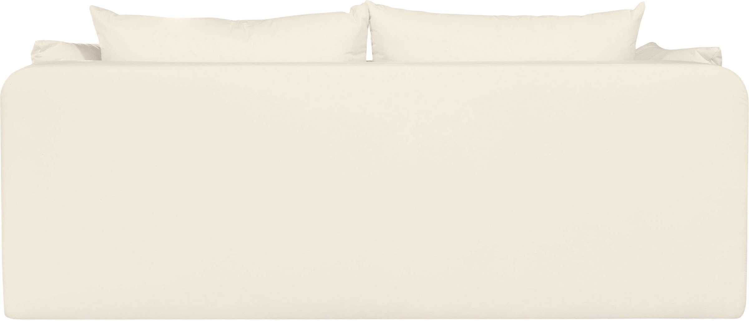 COLLECTION AB Schlafsofa »Maria« Bettfunktion,Bettkasten,Bonnelfederkern,Moderne Armlehnen aus Metall