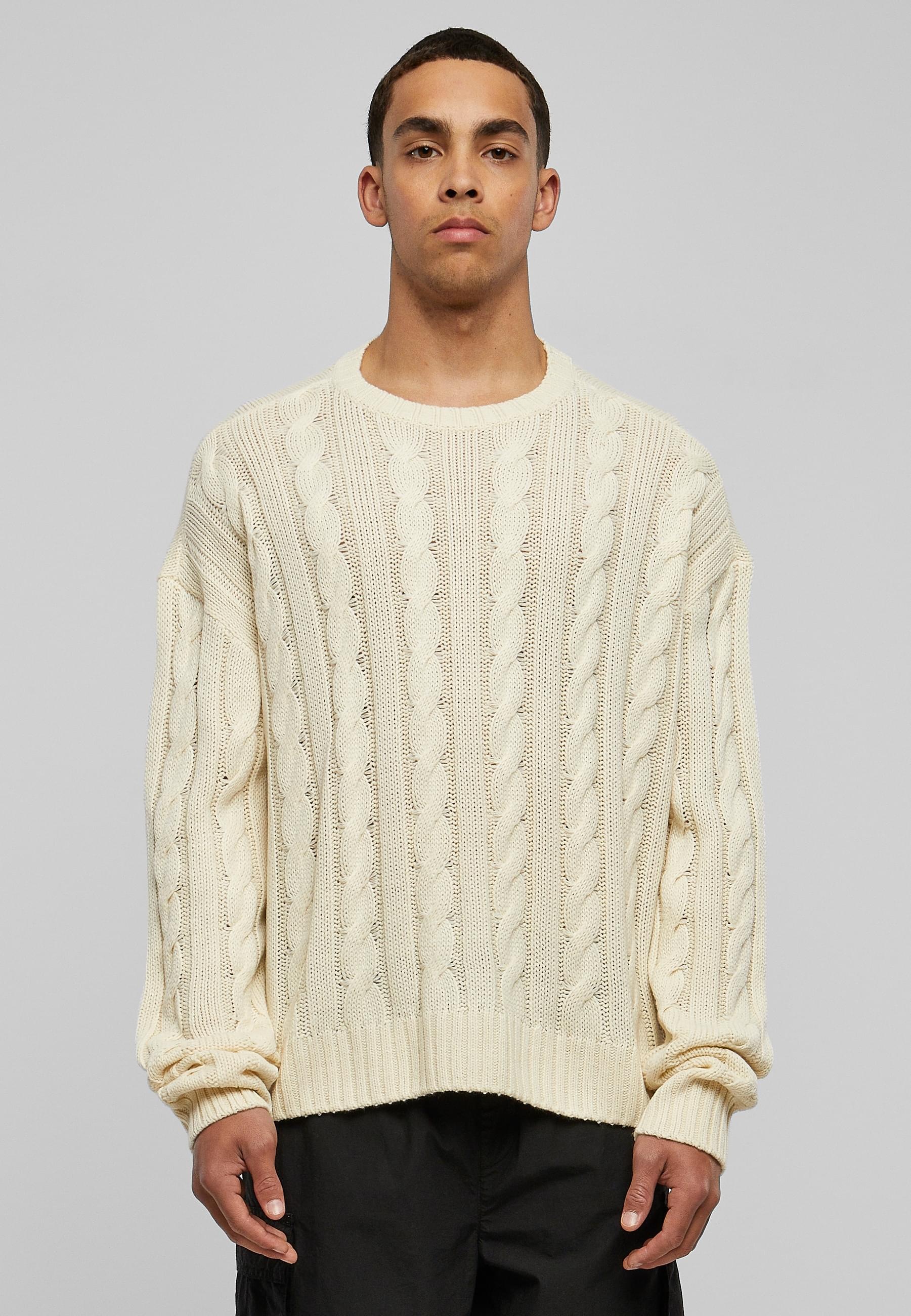 URBAN CLASSICS Rundhalspullover »Urban Classics Herren Boxy Sweater« 1 Stk.