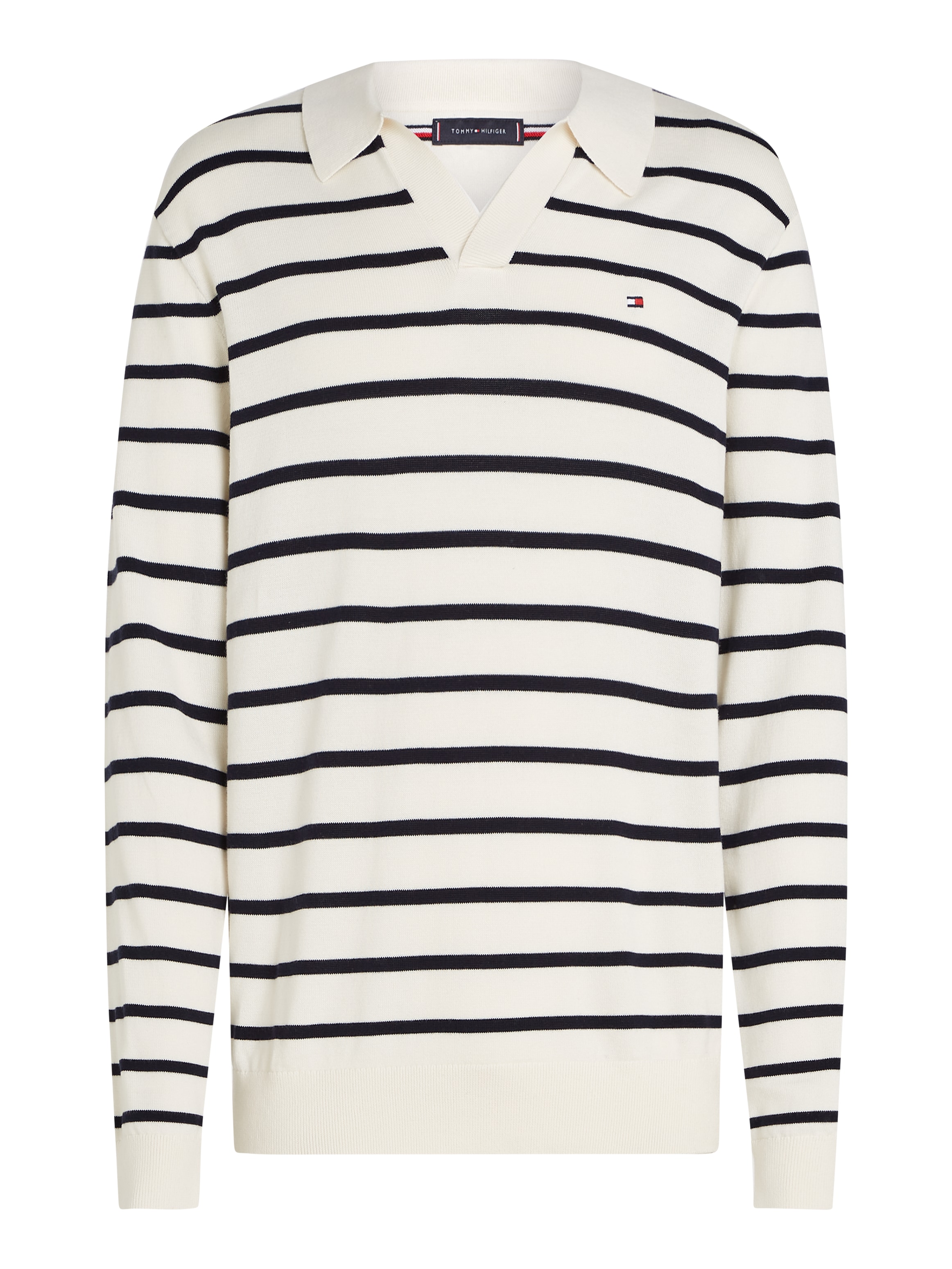 Tommy Hilfiger Polokragenpullover »ESSENTIAL COTTON LS JONNY COLLAR«
