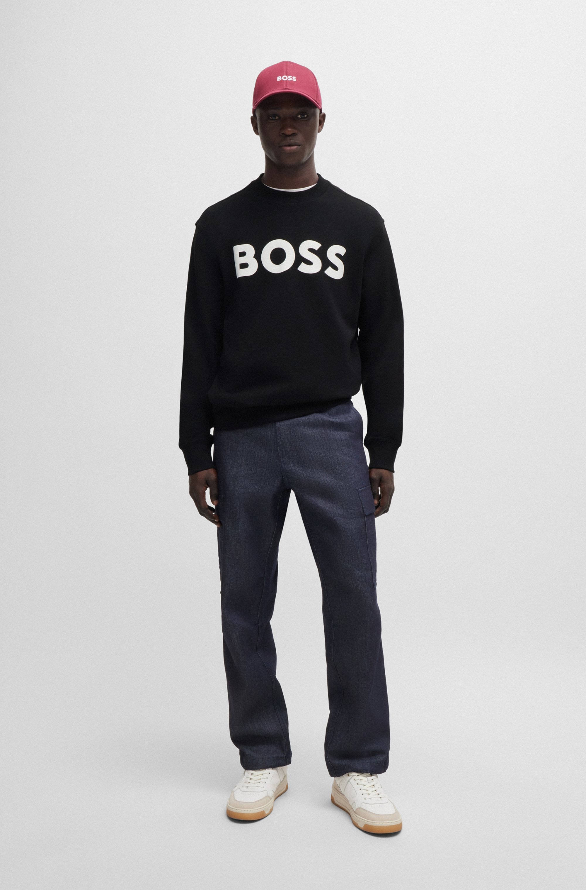 BOSS ORANGE Sweatshirt »WeBasicCrew«, mit Rundhalsausschnitt
