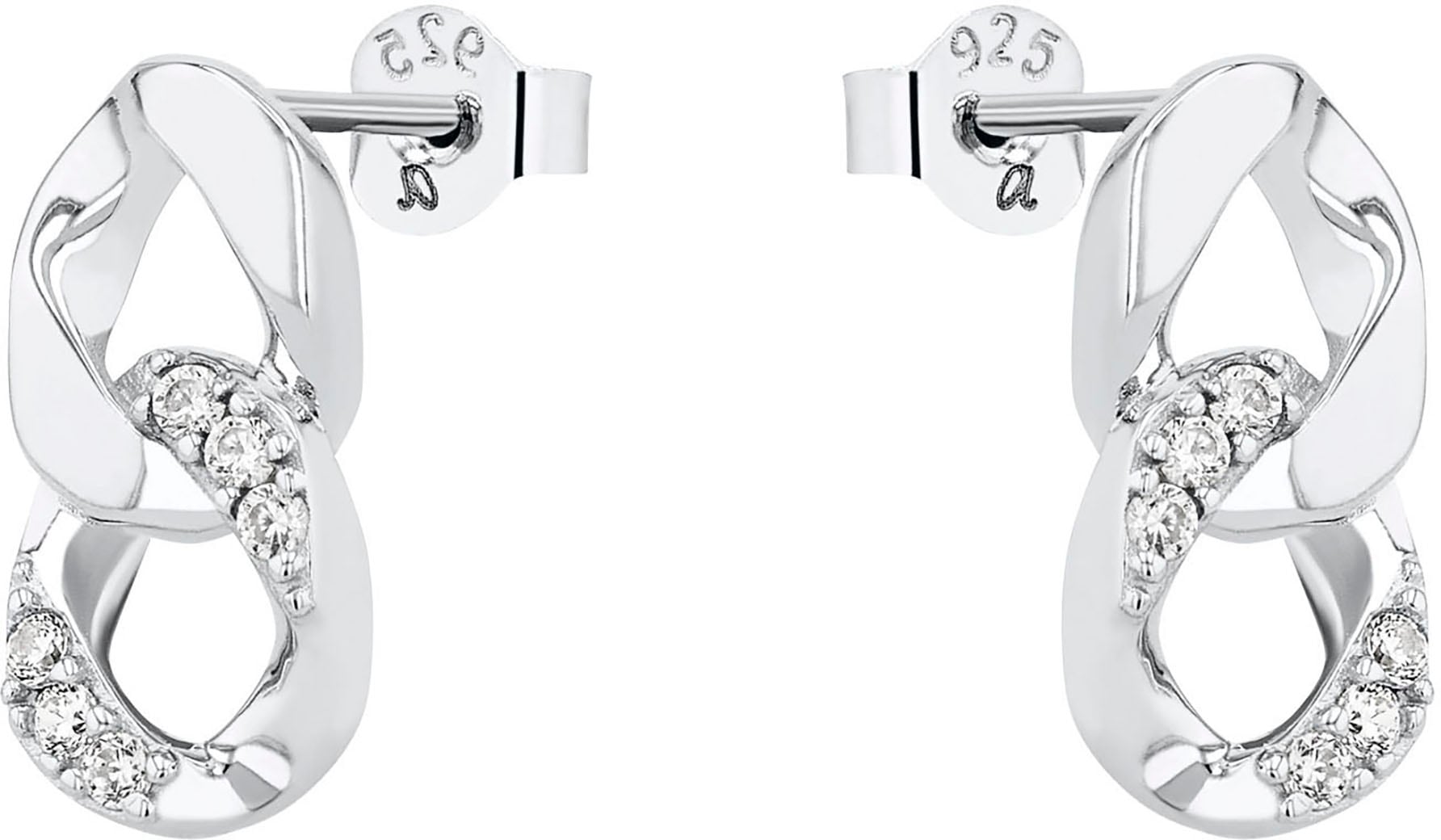 Amor Paar Ohrstecker »2039102« mit Zirkonia (synth.)