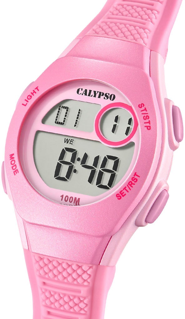 CALYPSO WATCHES Chronograph »Junior Collection«, Quarzuhr, Kinderuhr, Datum, digital, Stoppfunktion, ideal als Geschenk