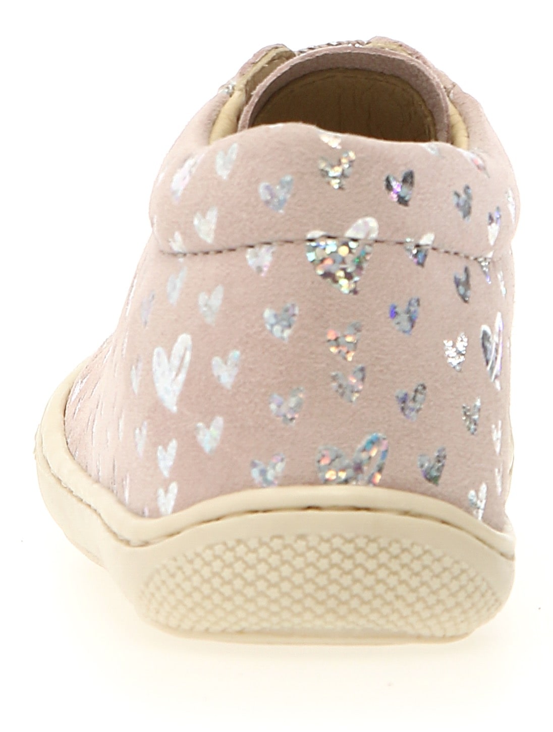 Naturino Lauflernschuh »COCOON LOVELY«, Glitzerschuh im Metallic Look, Größenschablone zum Download