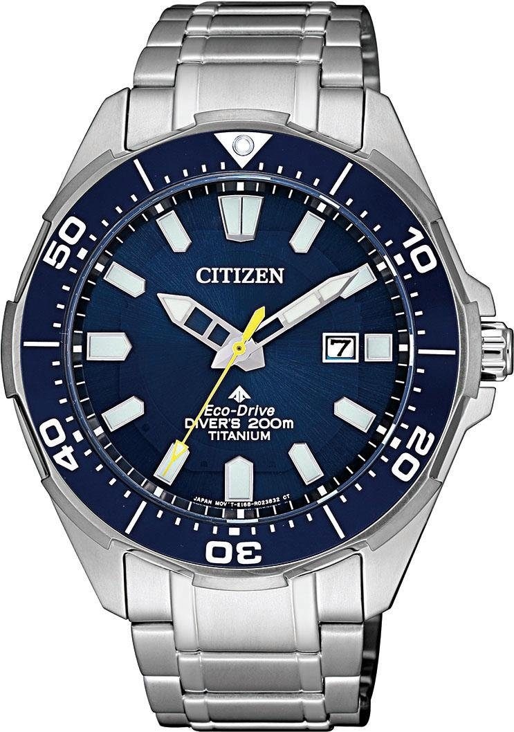 Citizen Taucheruhr »Promaster Marine Eco-Drive Diver 200m, BN0201-88L«, Arm günstig online kaufen