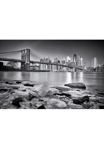 Papermoon Fototapete »Photo-Art MARTIN FROYDA, NEW YORK - BROOKLYN BRIDGE«,... kaufen