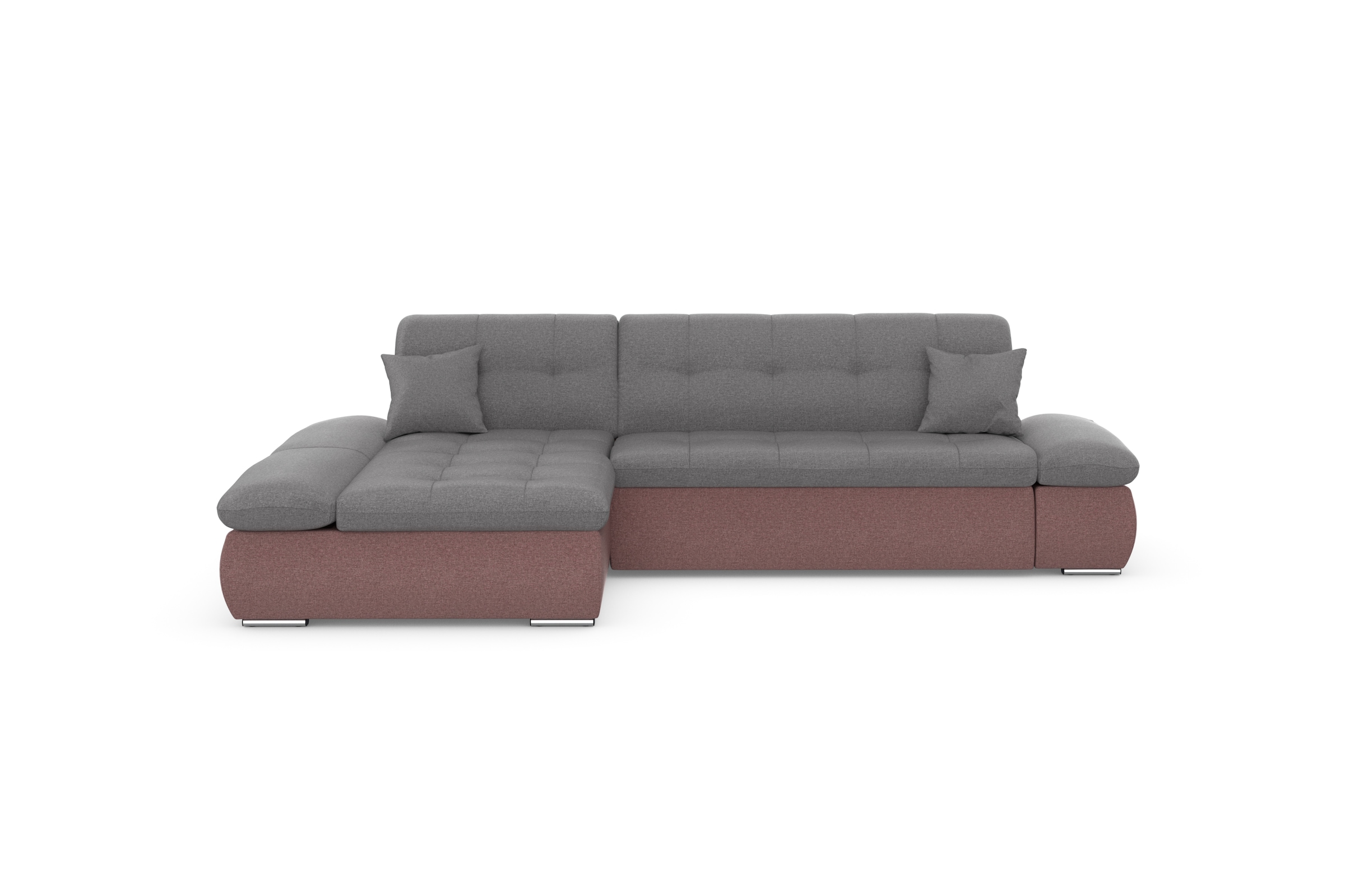 DOMO collection Ecksofa »Moric B/T/H 300/172/80 cm, auch in Cord, L-Form«, XXL-Format, wahlweise auch mit Bettfunktion und Armverstellung