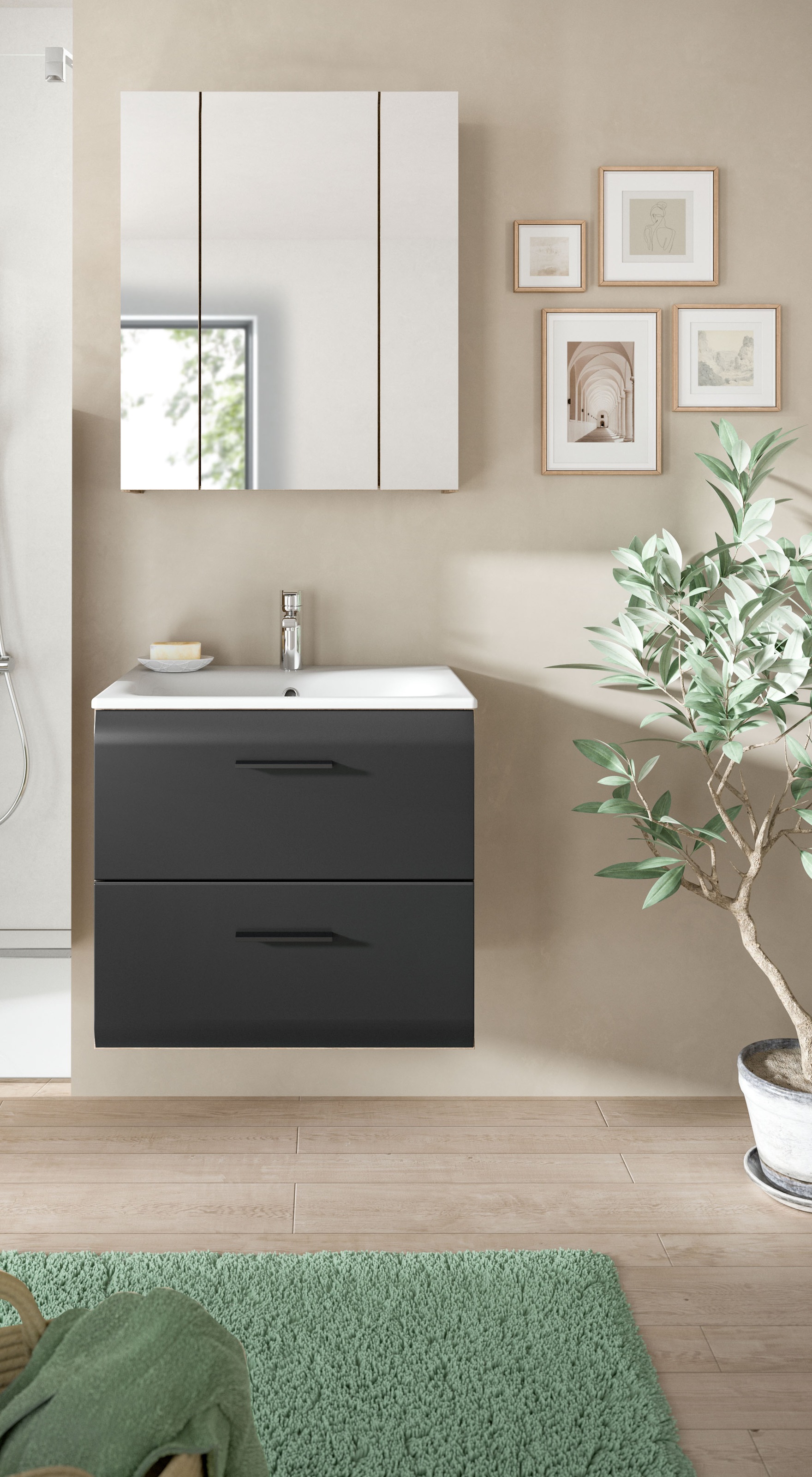 INOSIGN Badezimmer-Set Set, 3 Stk. tlg. günstig online kaufen