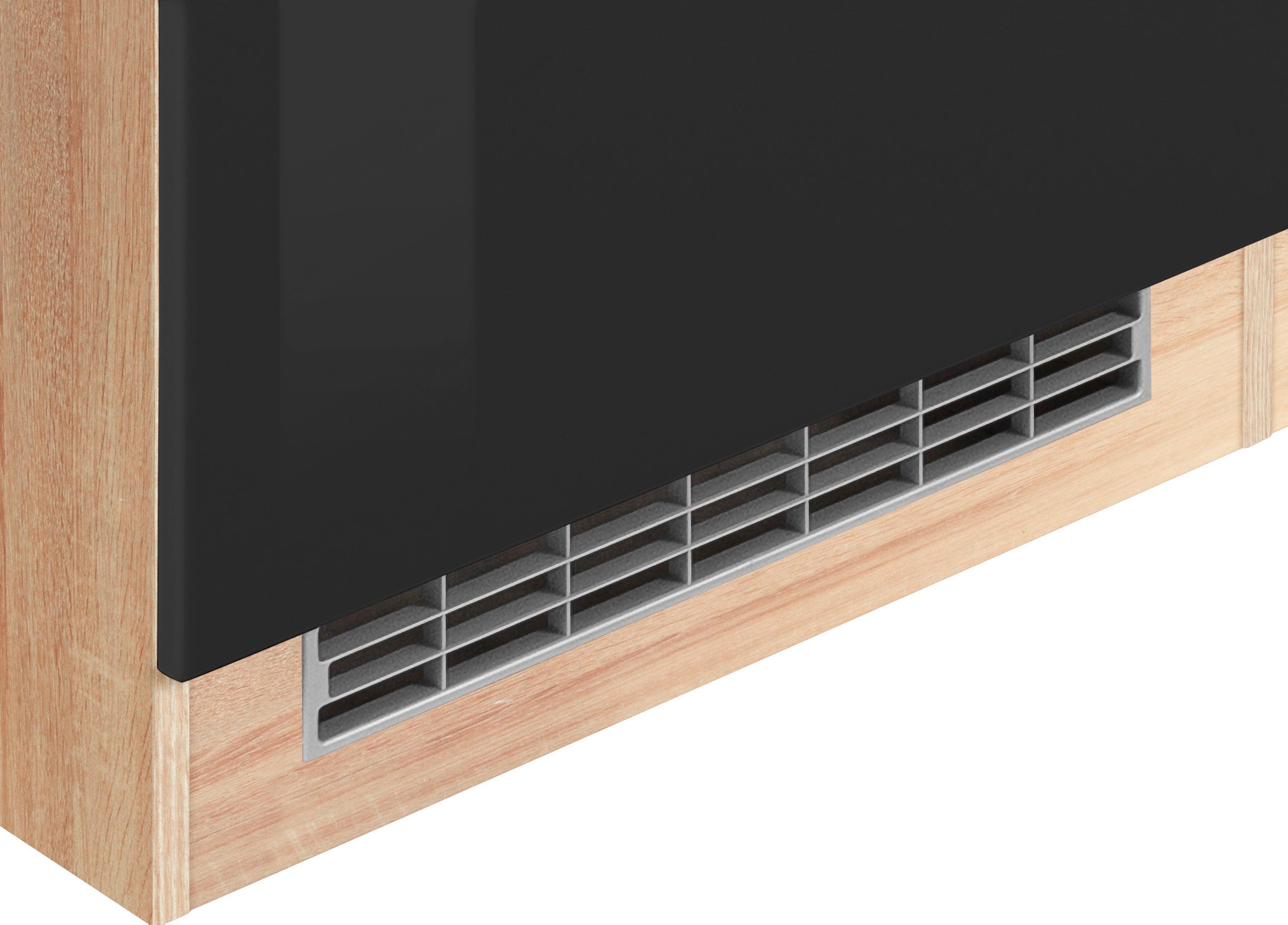 KOCHSTATION Winkelküche »KS-Brindisi Stellbreite 230/170 cm«, wahlweise mit E-Geräten und Induktion, mit MDF-Fronten