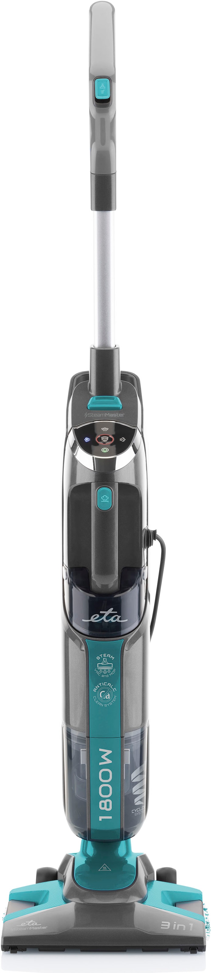 eta Dampfmopp »3 in 1 STEAM MASTER ETA323490000«, Handdampfreiniger oder Stielstaubsauger