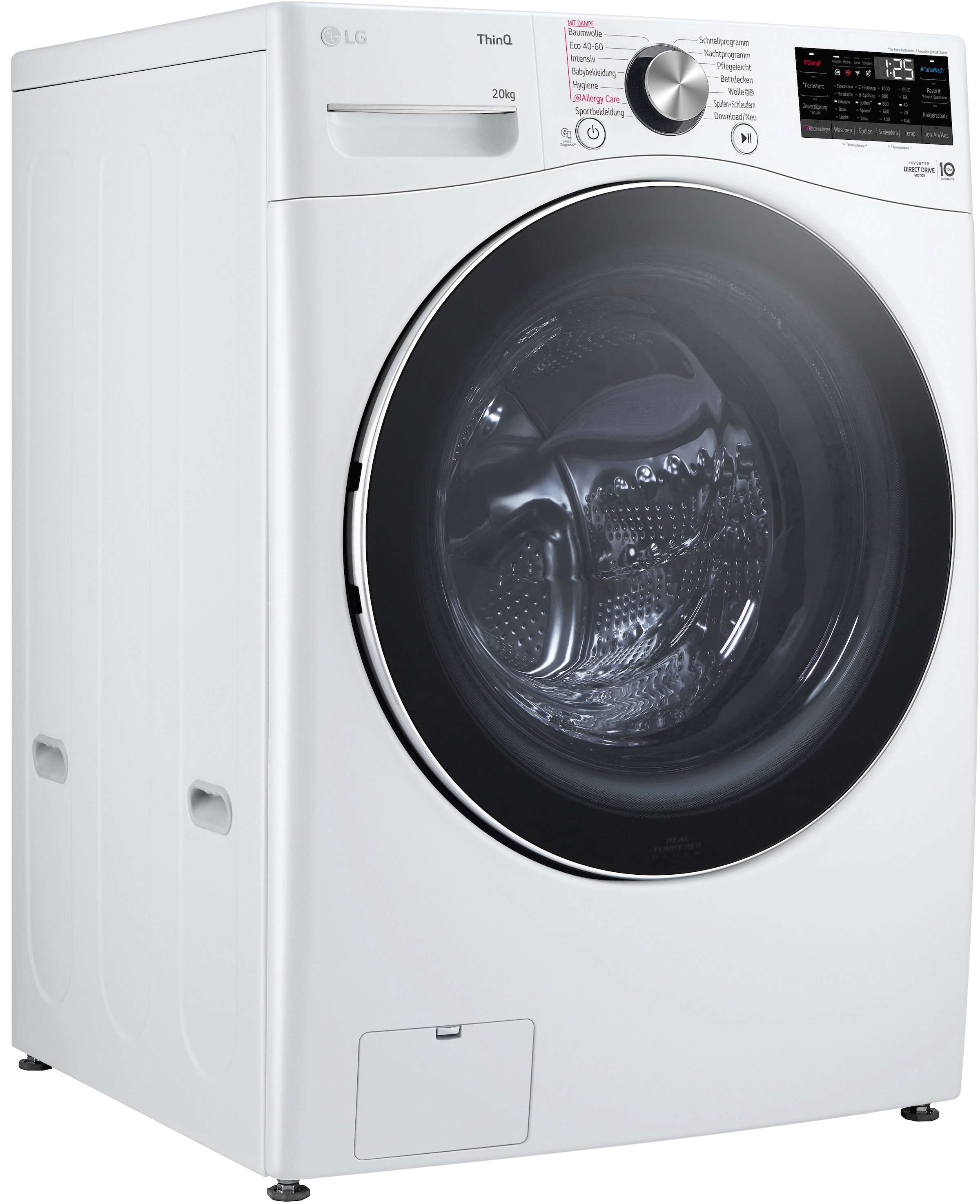 LG Waschmaschine Big Capacity »F0WVT202«, 20 kg, 1000 U/min günstig online kaufen