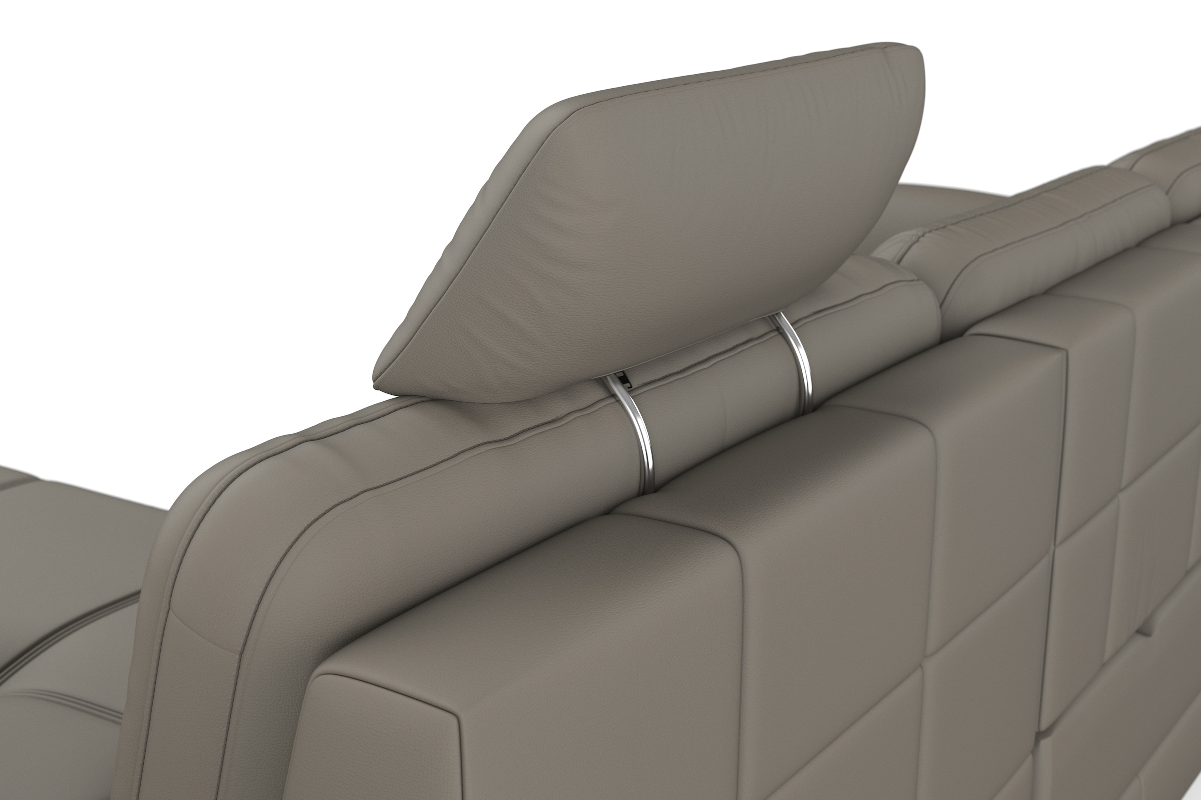 sit&more Ecksofa »Bendigo L-Form«, inklusive Sitztiefenverstellung, Bodenfreiheit 15 cm, 2 Fußfarben