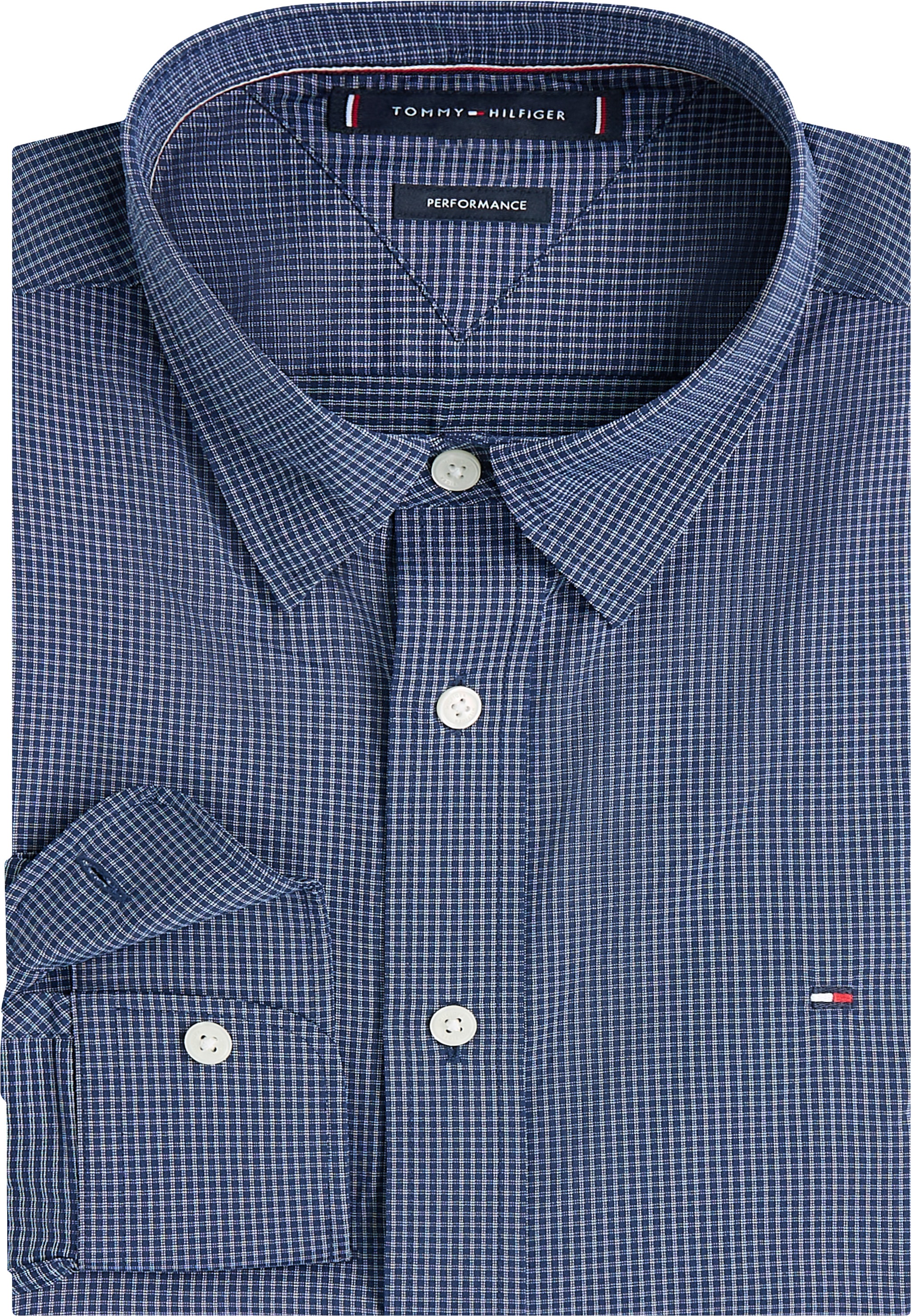 Tommy Hilfiger Langarmhemd »PERFORMANCE CHECK RF SHIRT«