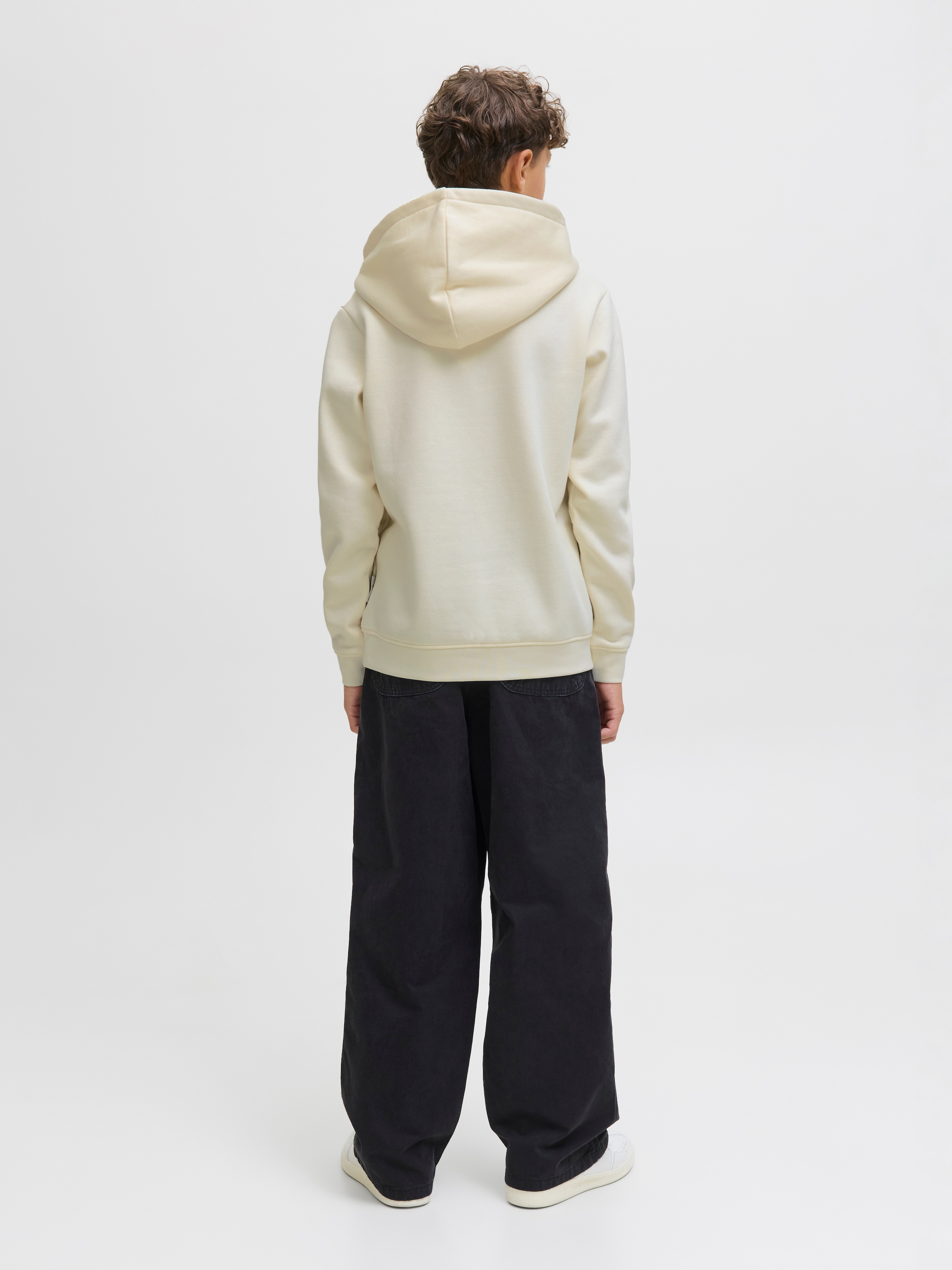 Jack & Jones Junior Kapuzensweatshirt »JCOTIER FRONT PRINT SWEAT HOOD JNR«