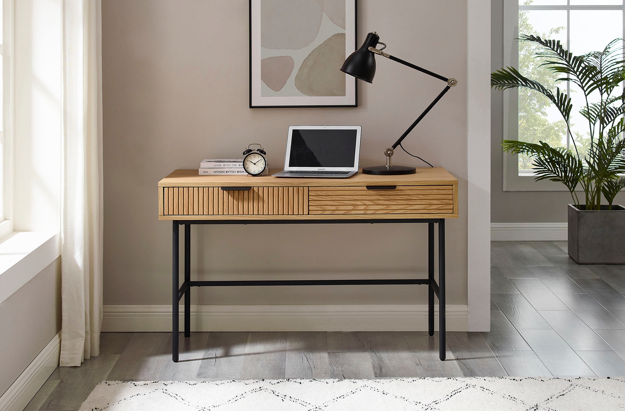 SalesFever Schreibtisch »Visby Design-Schreibtisch für effizientes Arbeiten günstig online kaufen