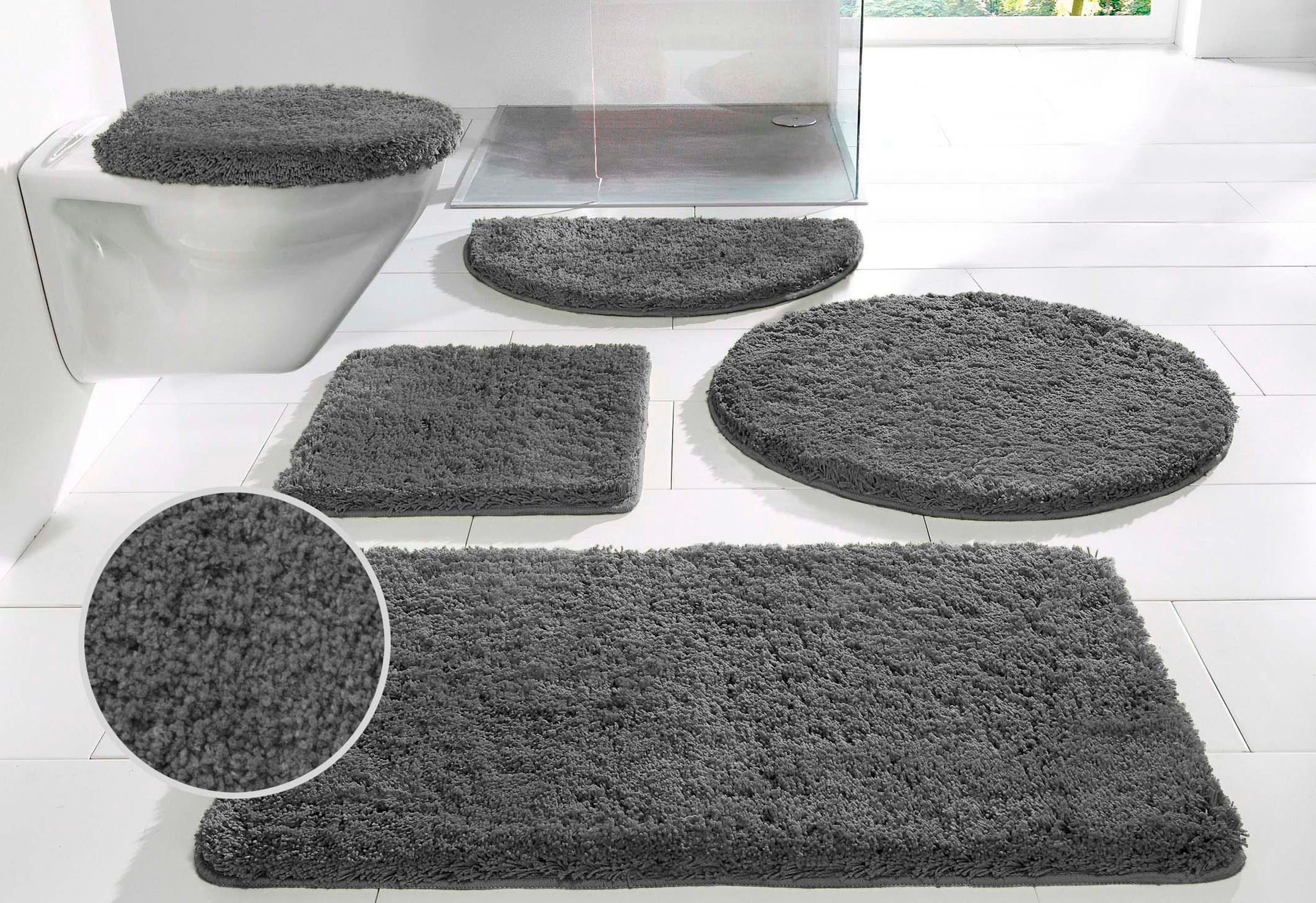 my home Badematte Sanremo, Badvorleger, Badezimmer günstig online kaufen
