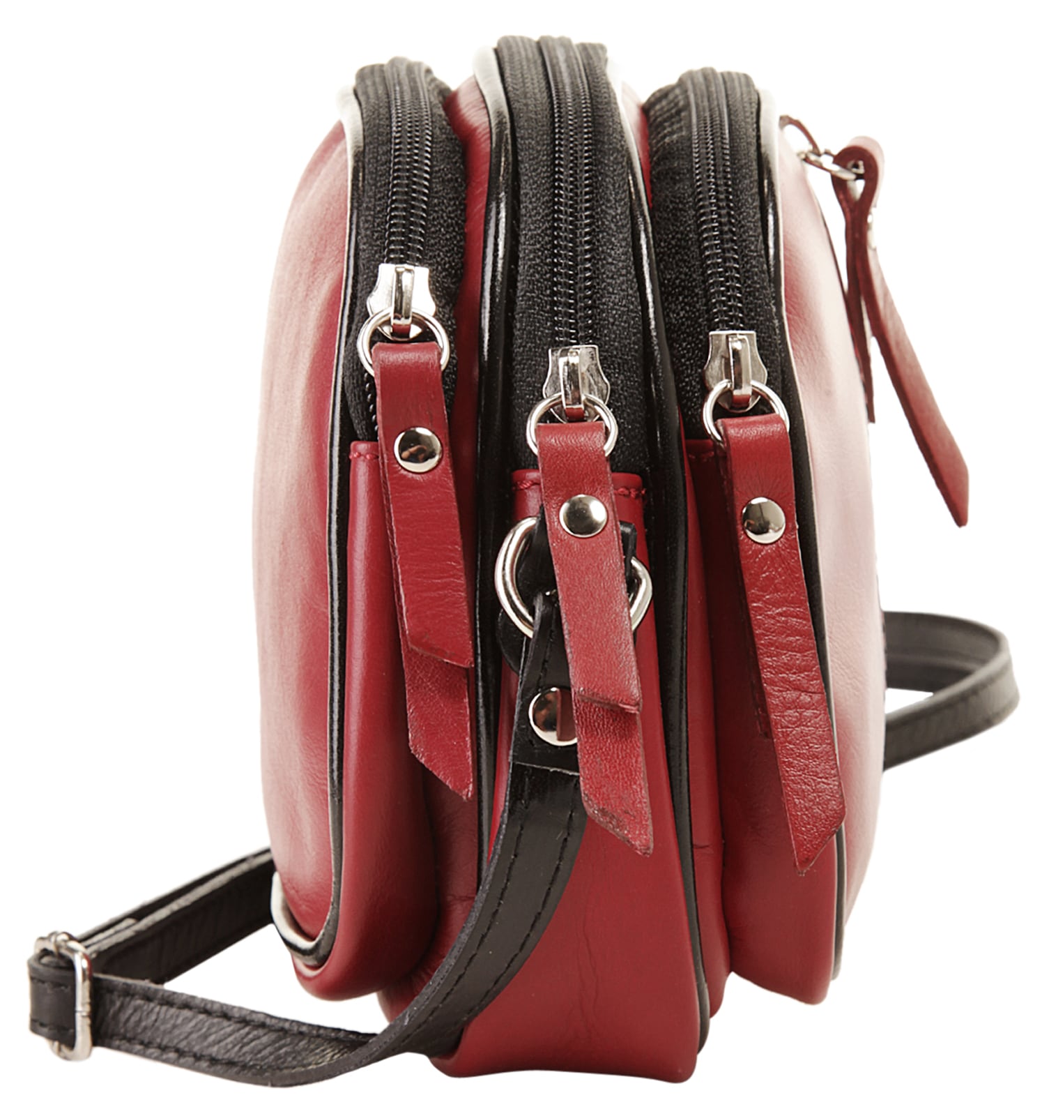 Cluty Umhängetasche echt Leder, Made in Italy