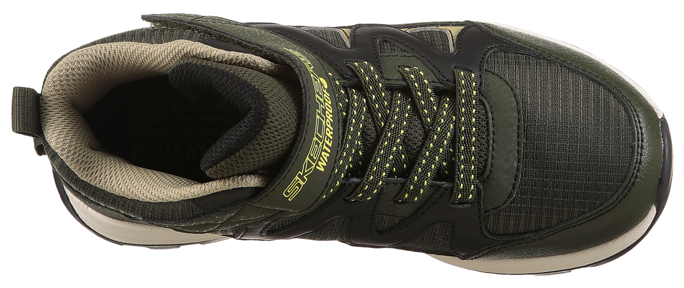 Skechers Klettstiefel »STORM BLAZER«  Freizeitschuh mit waterproof, Größenschablone zum Download