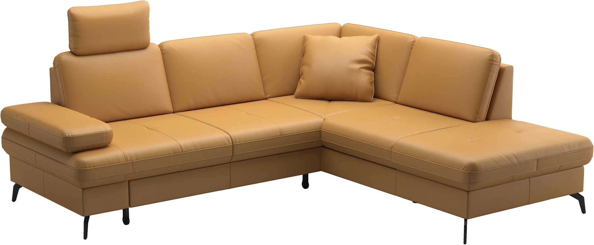 sit&more Ecksofa »Morris Jubi, Ottomane, Breite 238 cm« mit Armteilfunktion, wahlweise mit Schlaffunktion