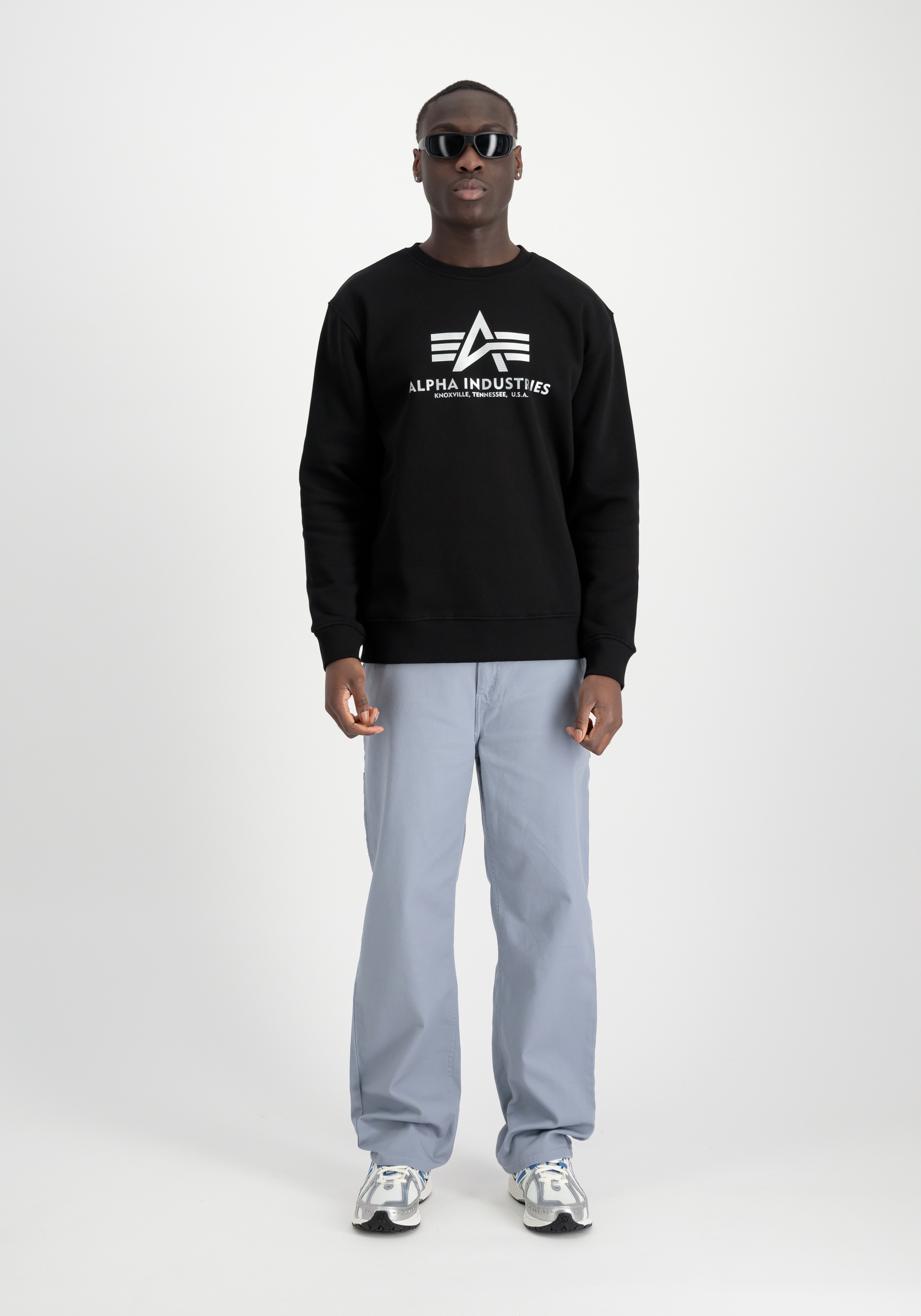 Alpha Industries Sweater »Alpha Industries Men - Sweatshirts Basic Sweater Carbon«