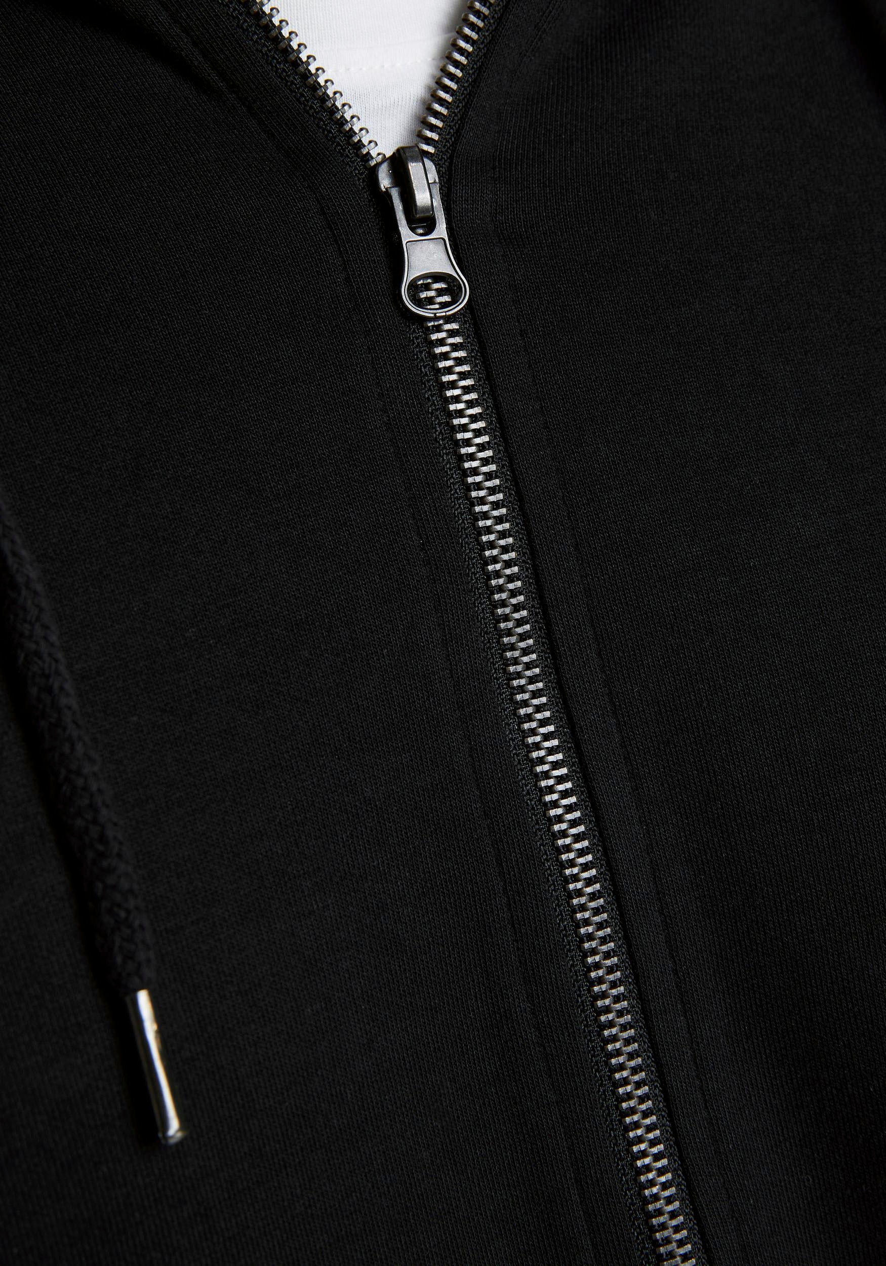 Jack & Jones PlusSize Kapuzensweatjacke »BASIC SWEAT ZIP HOOD« bis Größe 6XL