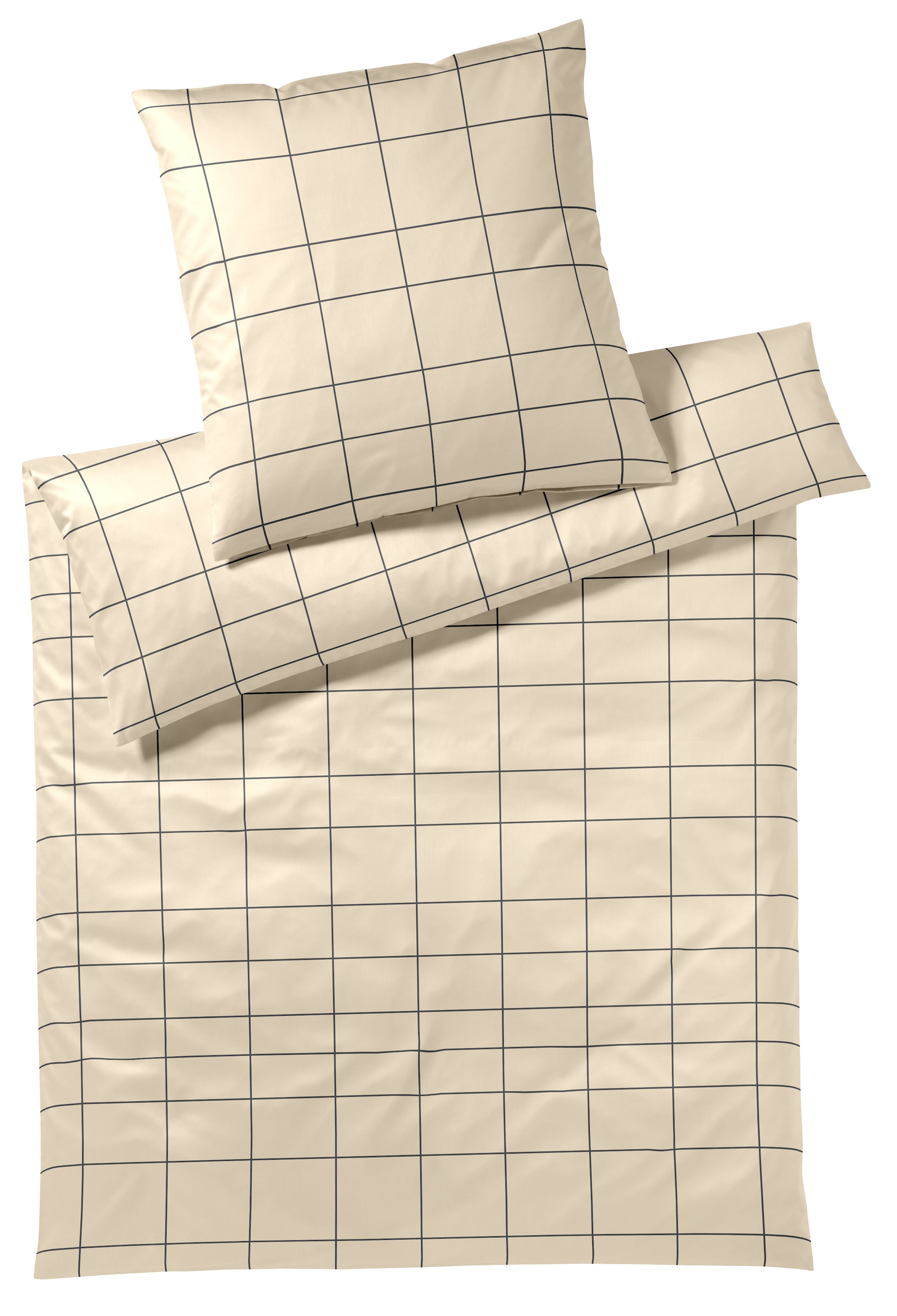 Elegante Bettwäsche »Cross« 2 Stk. tlg. angenehmes Hautgefühl günstig online kaufen
