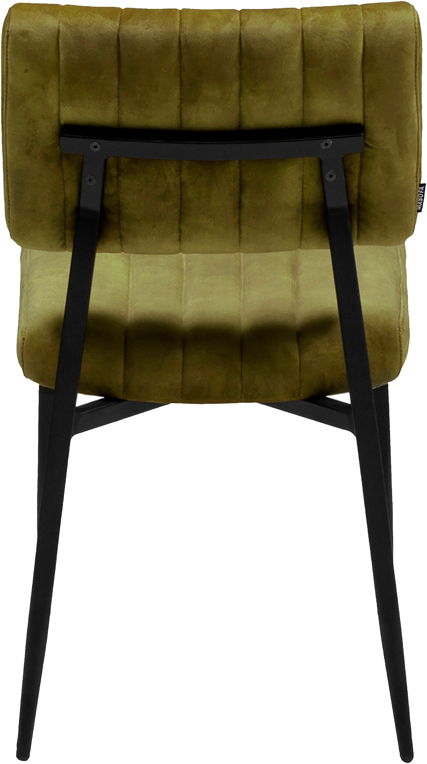 OMG Design Esszimmerstuhl »Ivan«, (Set), 1 St., Stoff, pflegeleichter Samtvelour Bezug, Küchenstuhl