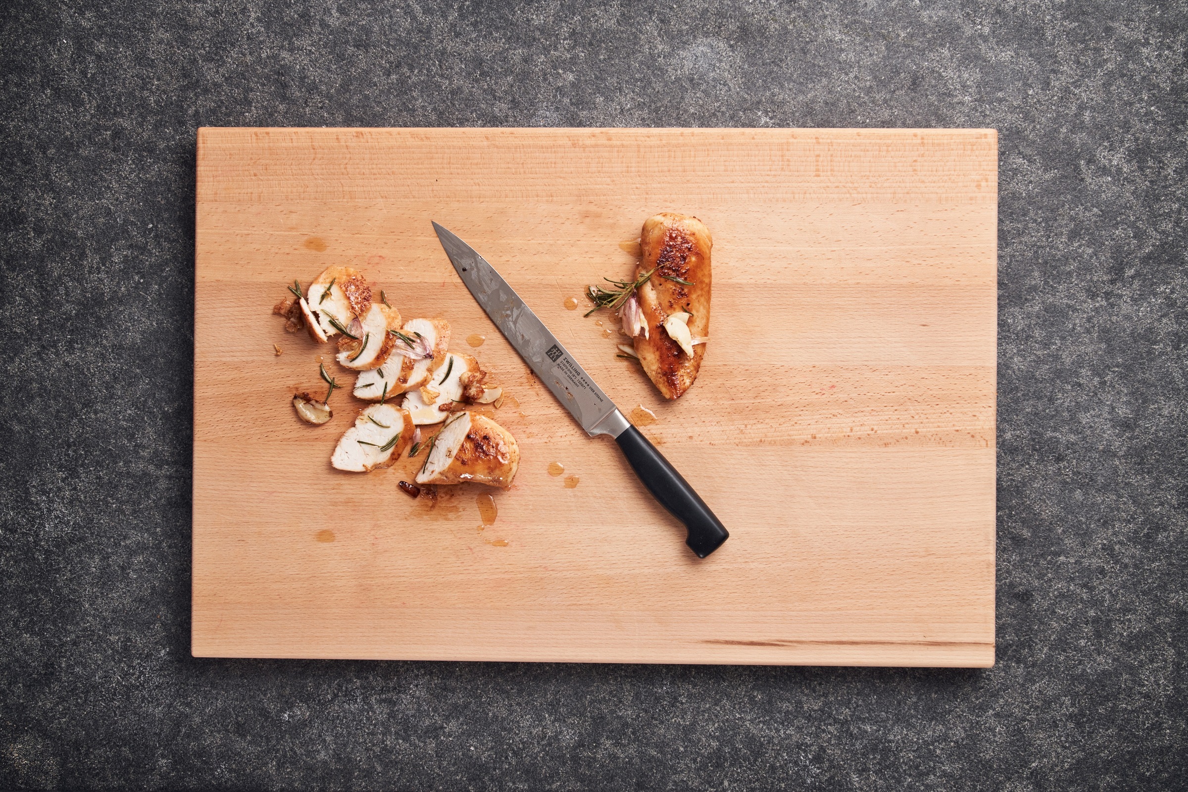 Zwilling Messerblock »Gourmet, inkl. 4 Messer«, 5 tlg., mit flexiblen Kunst günstig online kaufen