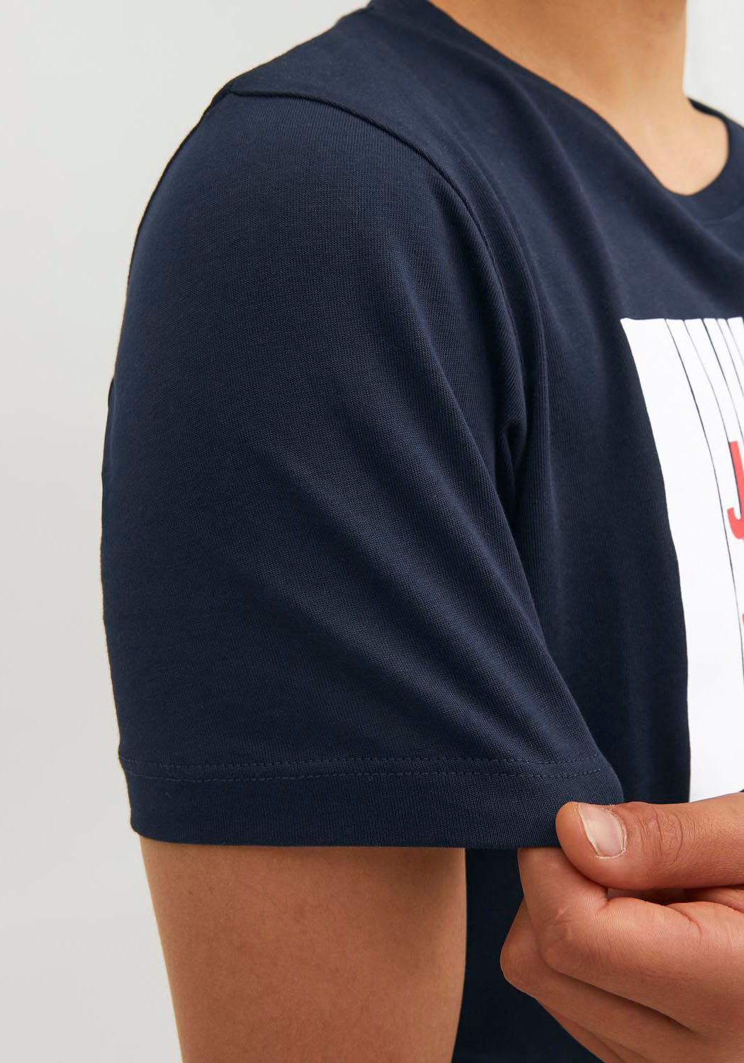 Jack & Jones Junior Kurzarmshirt »JJECORP bietet Bewegungsfreiheit, stylisch, bequem«, bedruckt, casual, regular fit, Rundhals