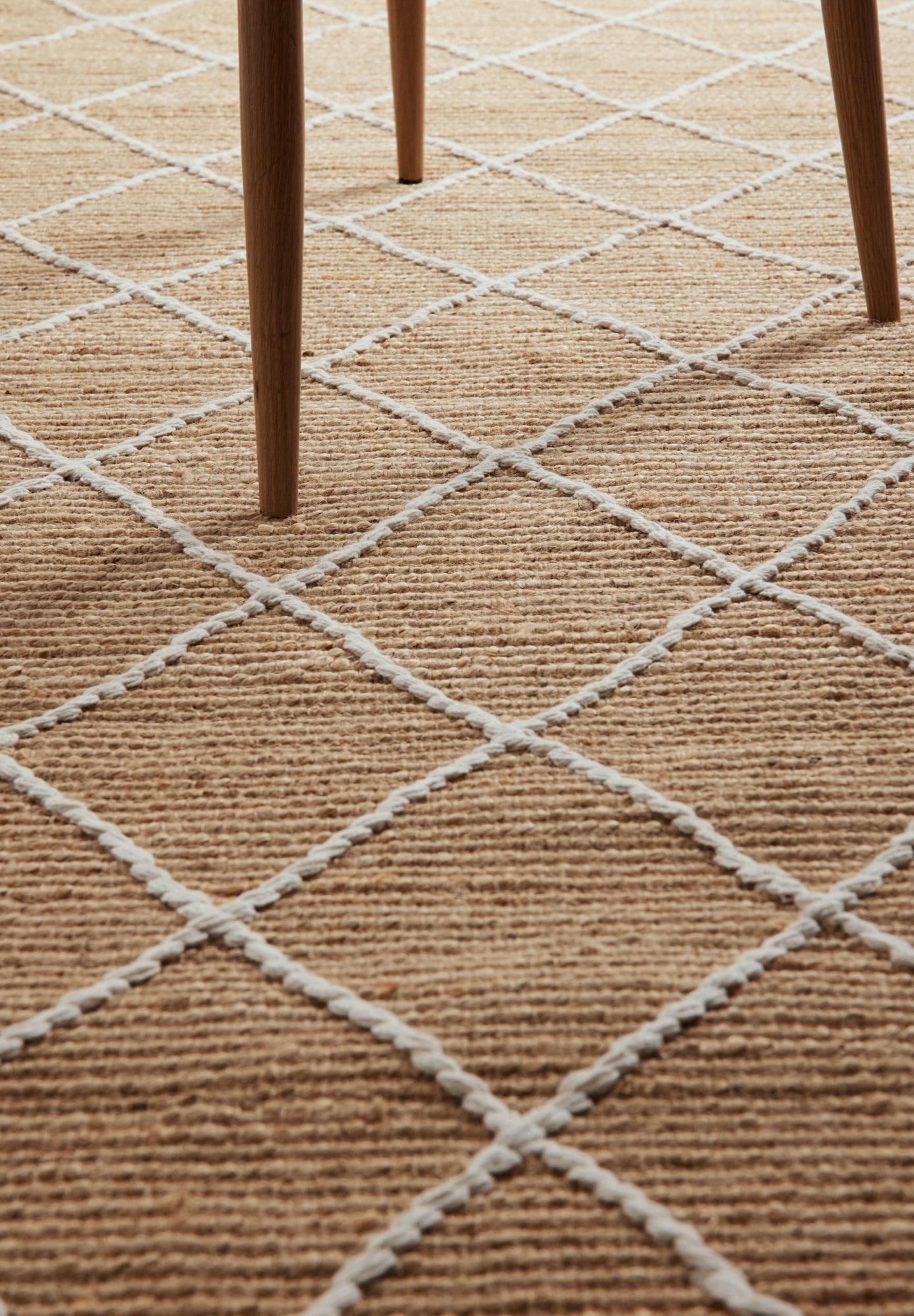 HANSE Home Teppich »Kunu Juteteppich«, rechteckig, 10 mm Höhe, Naturfasern, Jute mit Baumwolle, Wohnzimmer, Diele, Flur, Boho, Skandi