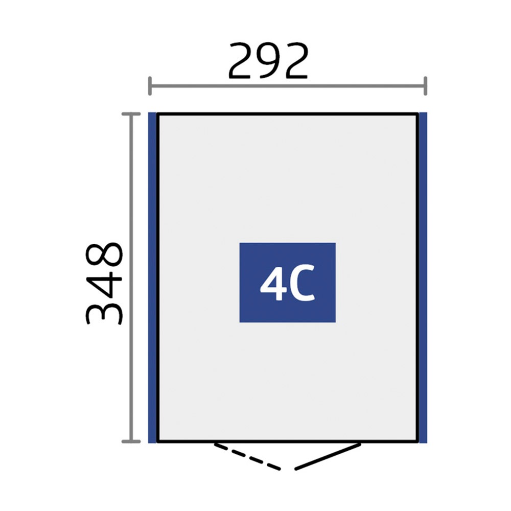 Biohort Gerätehaus »Neo 4C ST« Metall