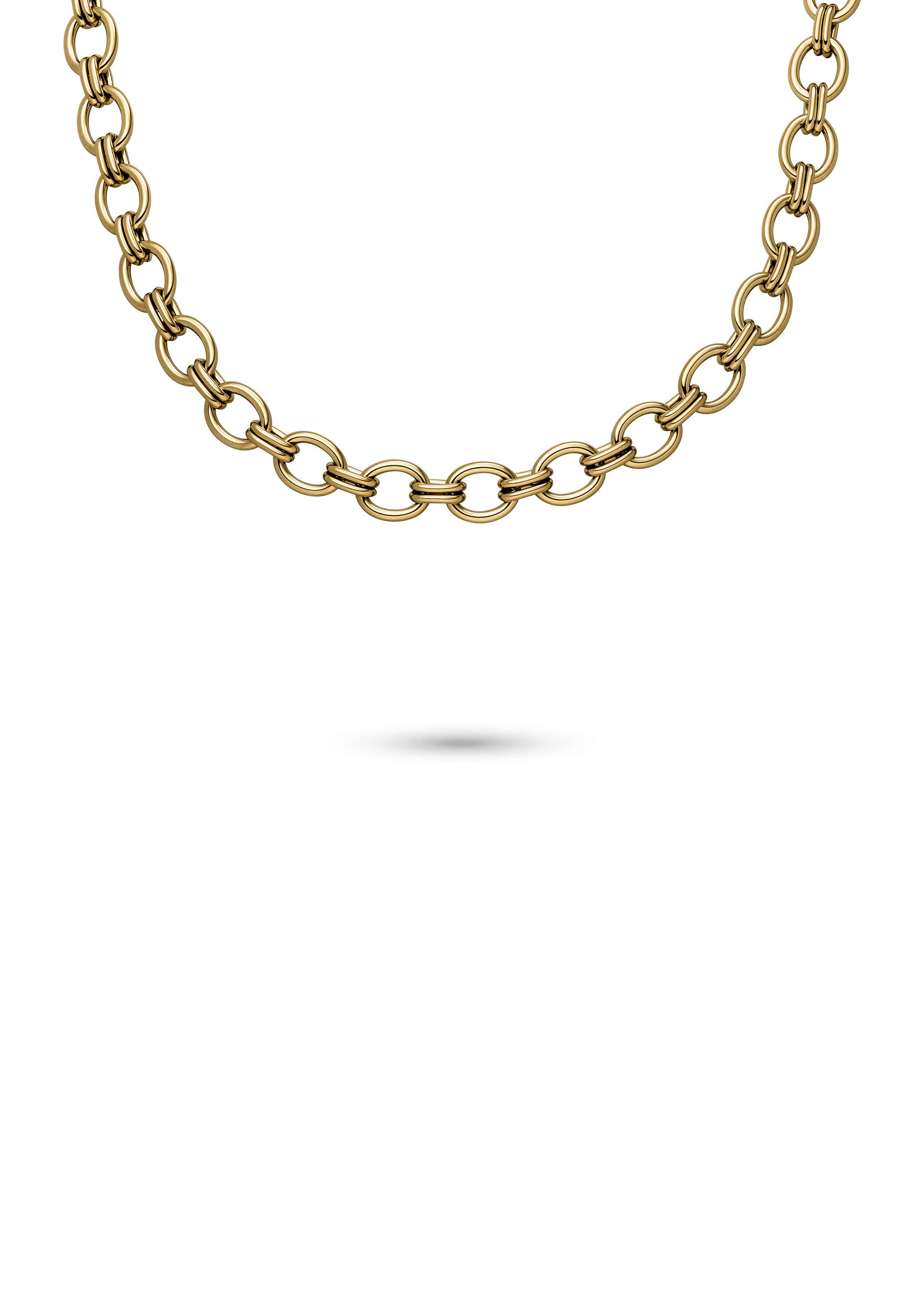 s.Oliver Edelstahlkette »Schmuck Geschenk Edelstahl Halskette The Soft Link«