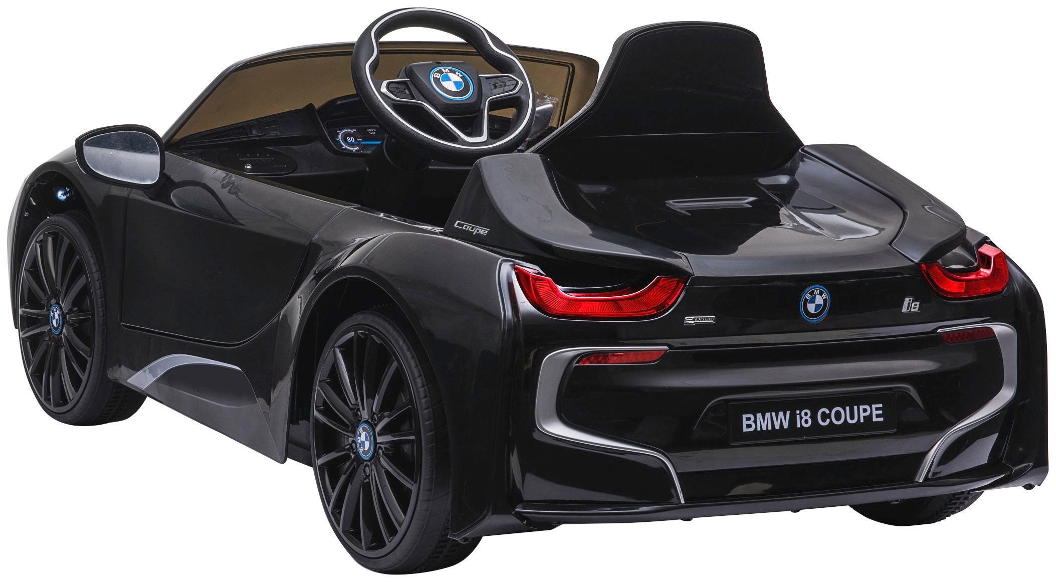 Jamara Elektro-Kinderauto »Ride-on BMW I8 Coupe schwarz«, ab 3 Jahren, bis 30 kg