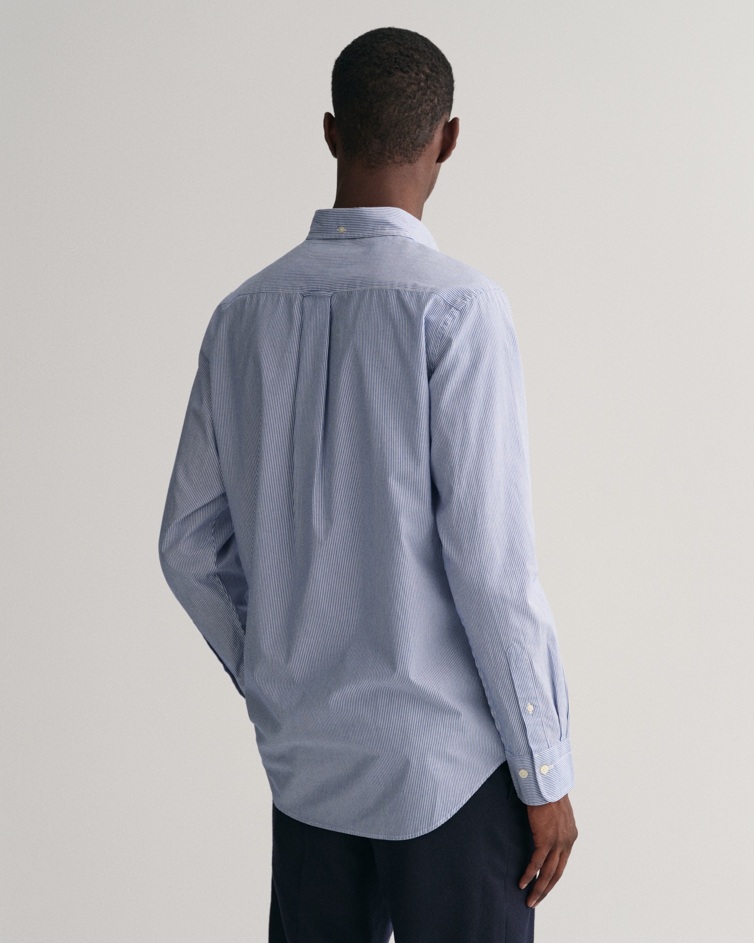 Gant »REG POPLIN BANKER SHIRT« Banker Stripe Popeline, leichte Baumwolle
