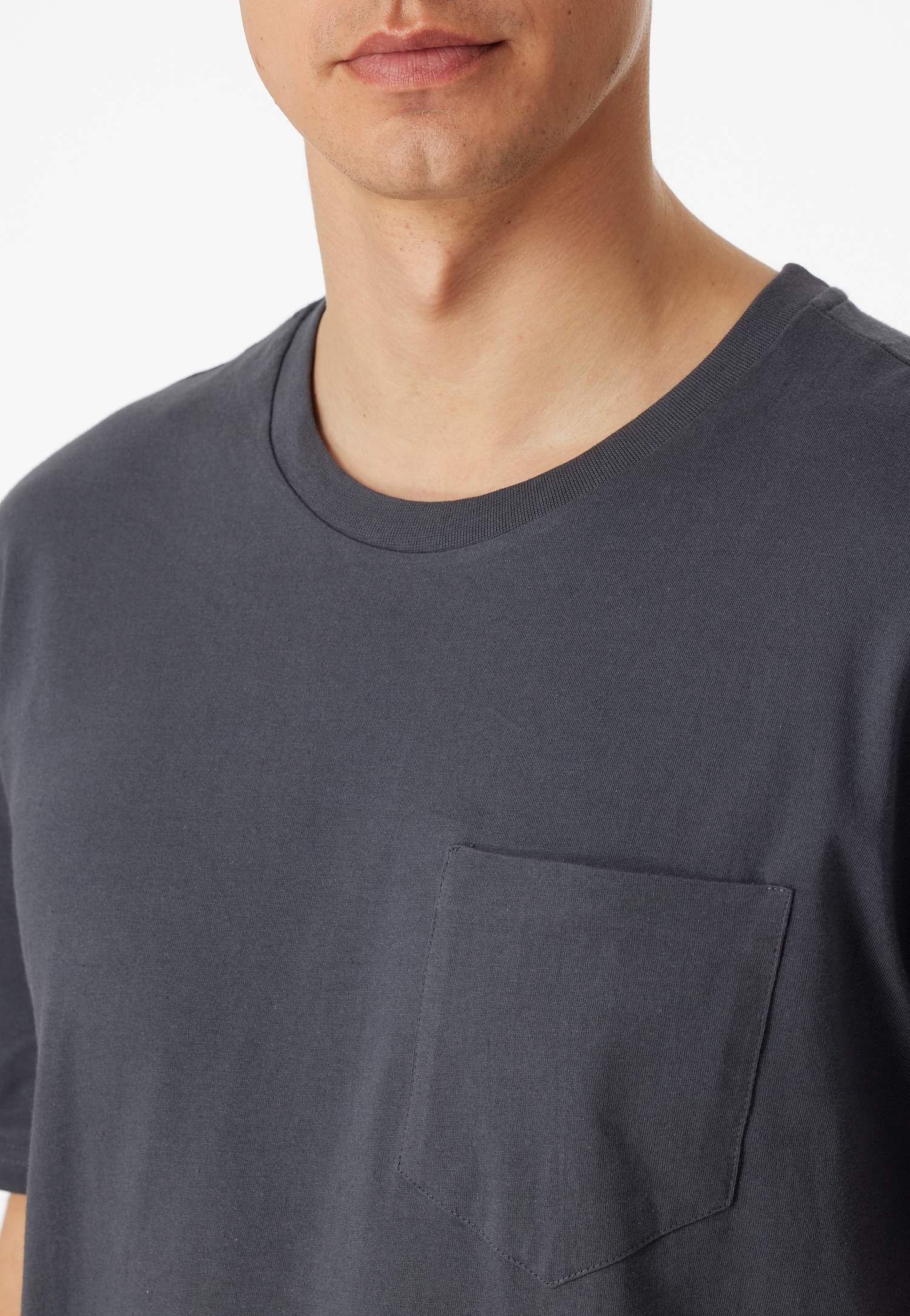 Schiesser Shorty »selected! premium inspiration« 2 tlg. mit rundem Halsausschnitt