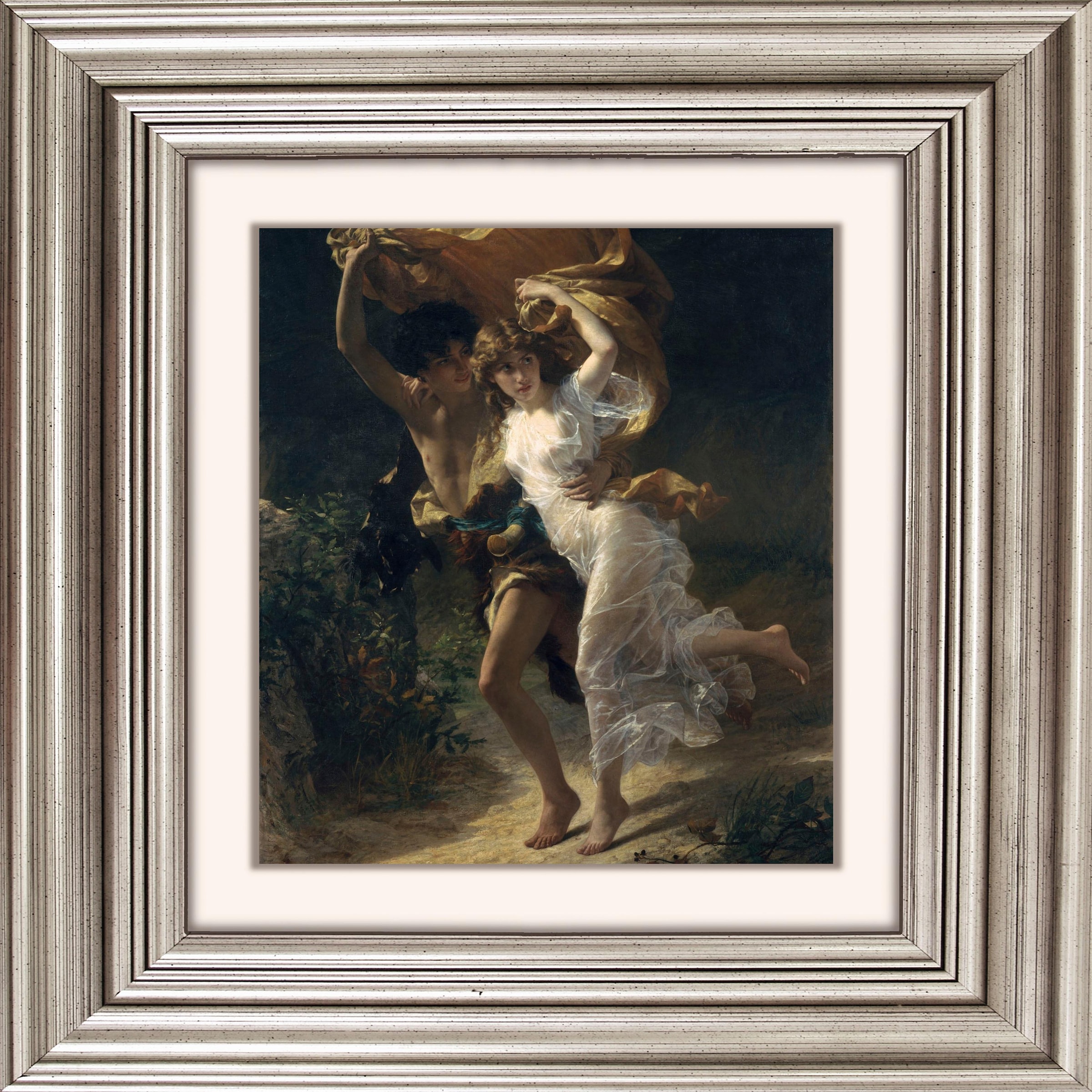queence Acrylglasbild »Pärchen«, Kunst-Gemälde-Mann-Frau-Bilder von Liebesp günstig online kaufen