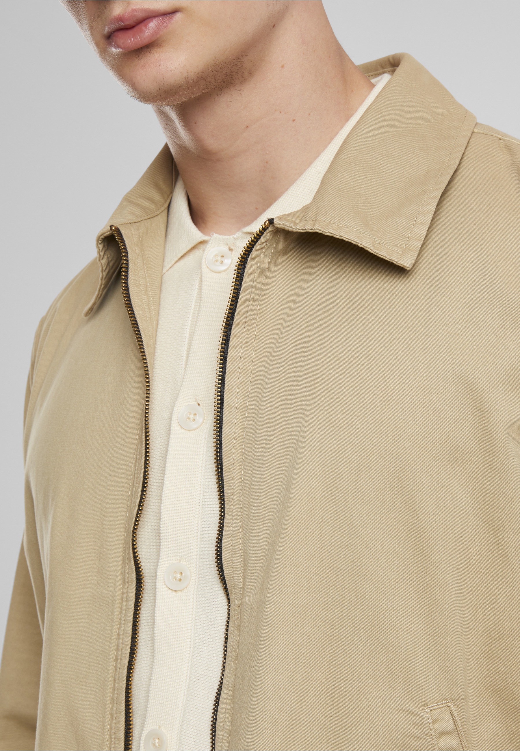URBAN CLASSICS Langmantel »Urban Classics Herren Workwear Jacket«