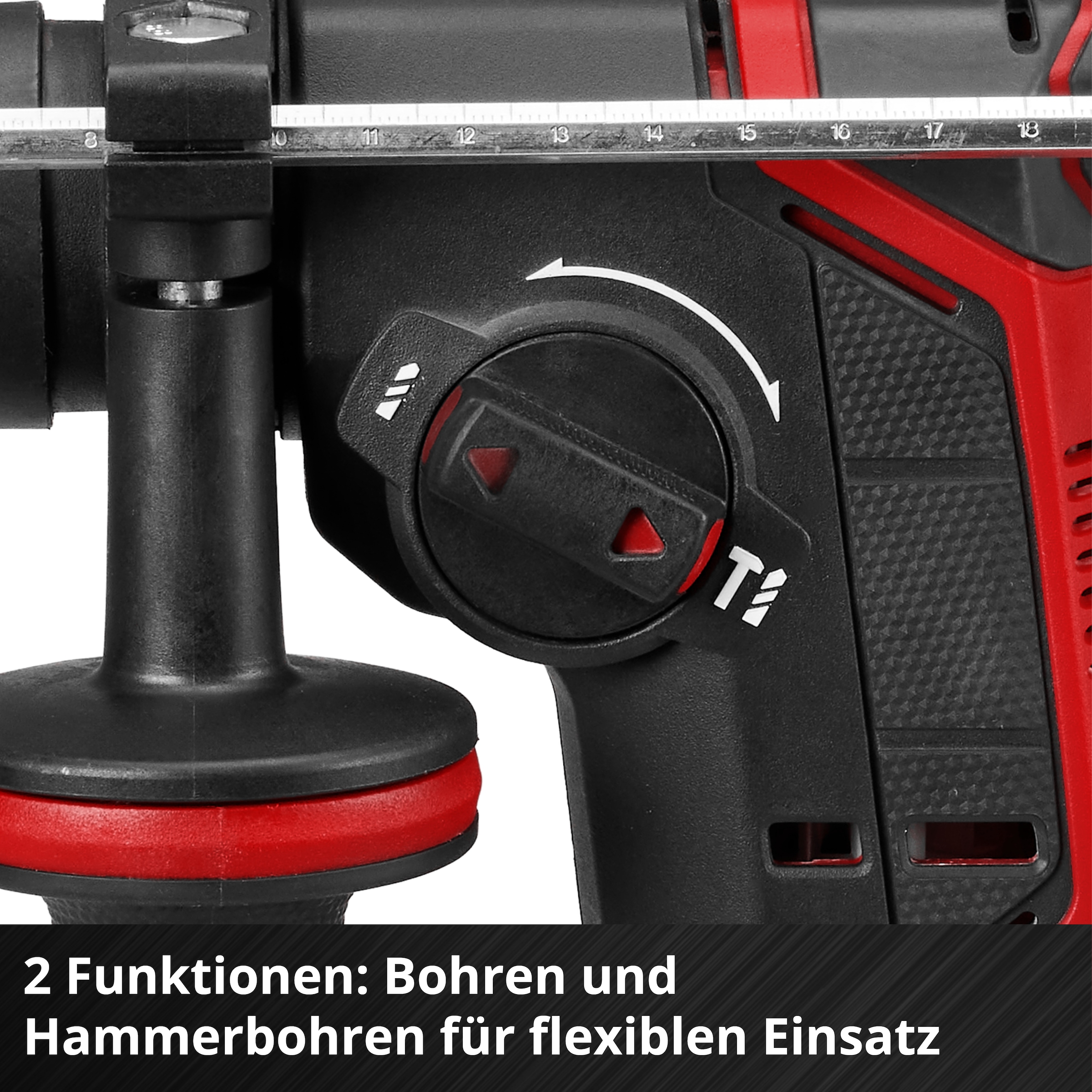 Einhell Akku-Bohrhammer »TP-HD 18/17-C Li BL - Solo« PXC, 18 V, 1,7 J, Brushless, SDS-Plus, 17 mm Beton, ohne Akku