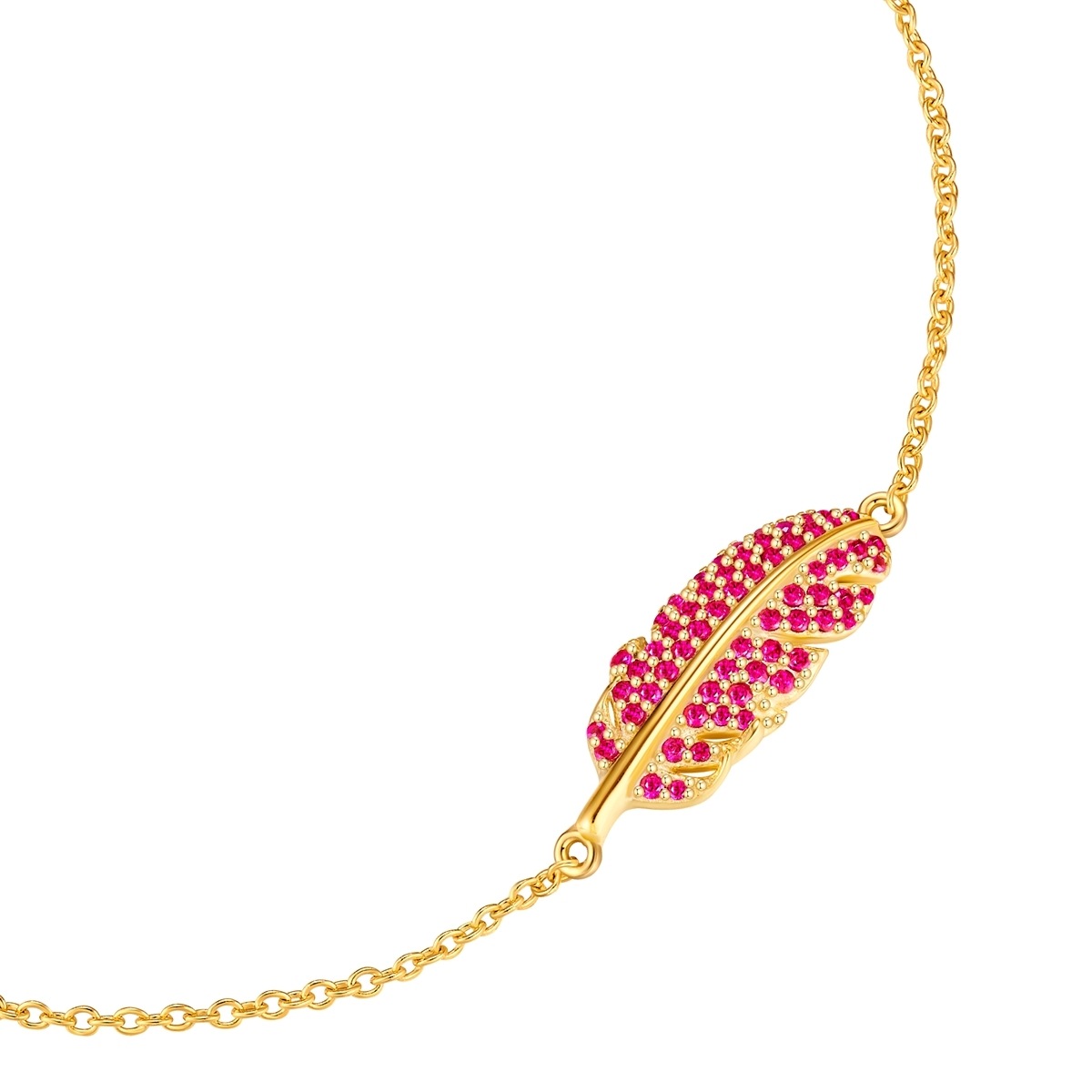 Glanzstücke München Gliederarmband »AV284« mit Zirkonia