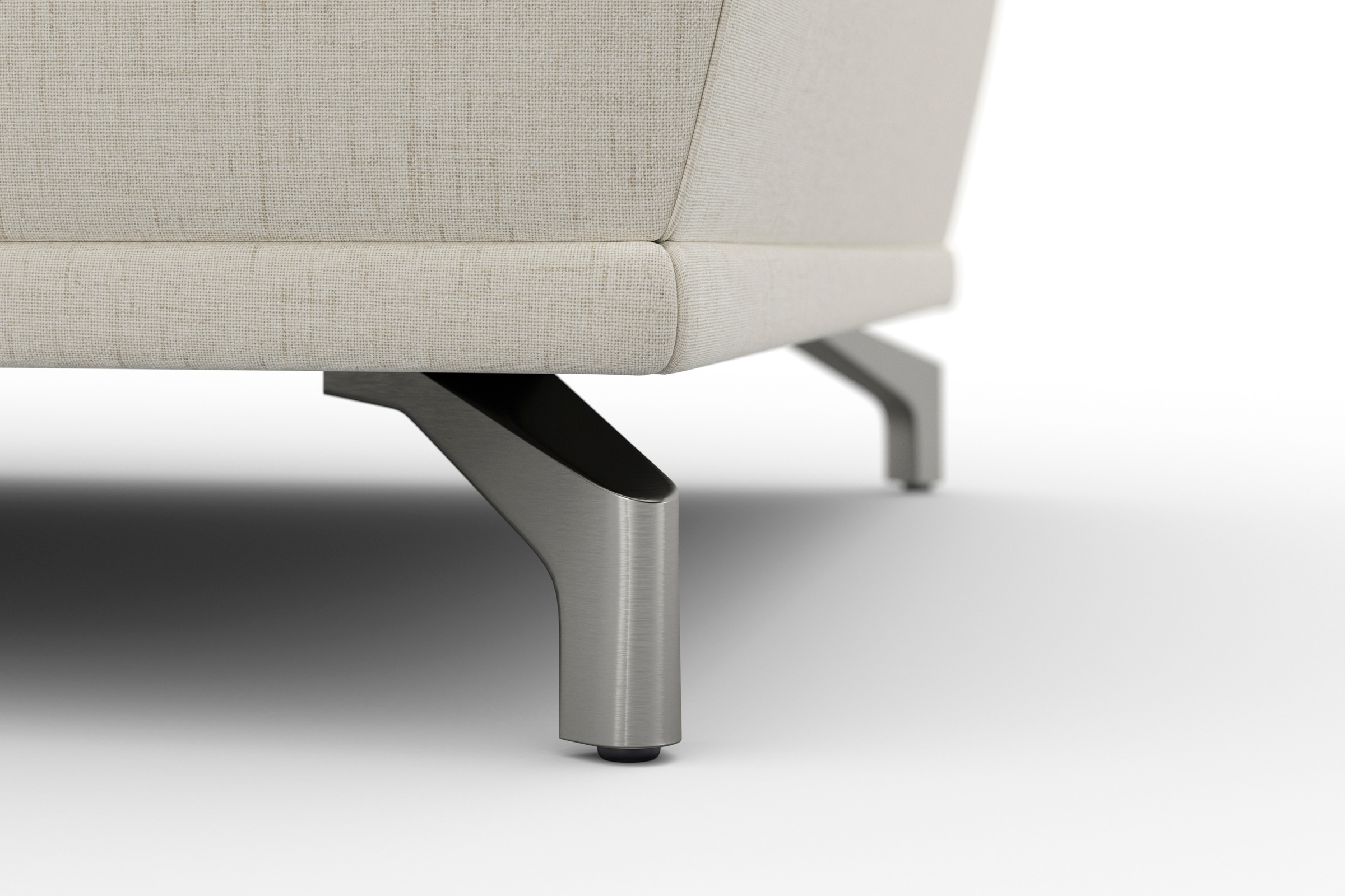 sit&more Ecksofa »Cabrio L-Form, mit Sitztiefenverstellung, Arm- und Kopfteilverstellung«, 3 Nierenkissen, Federkern, optional Bettfunktion und Stauraum
