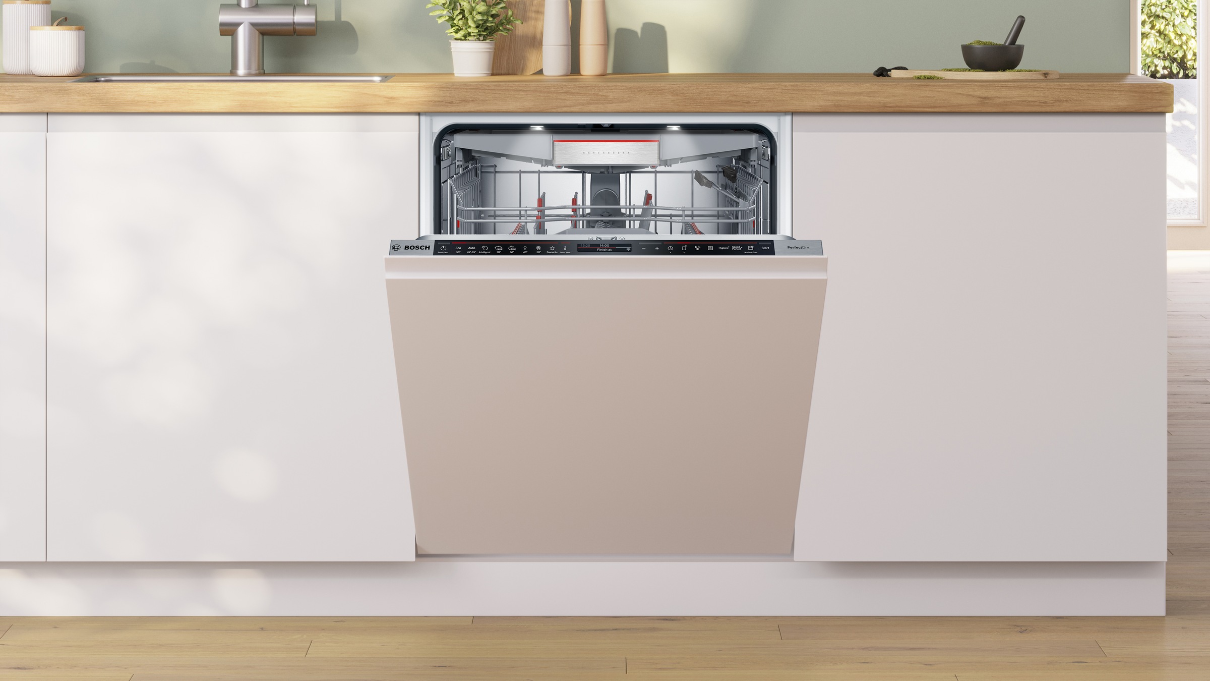BOSCH vollintegrierbarer Geschirrspüler XXL, Serie 8 »SBD8TCX04E«, 14 Maßge günstig online kaufen