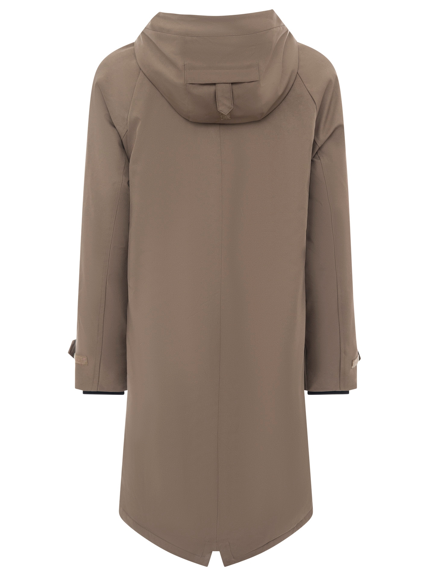 Zwillingsherz Kurzmantel »"Keep Smiling"« Kapuze, verdeckter Reißverschluss