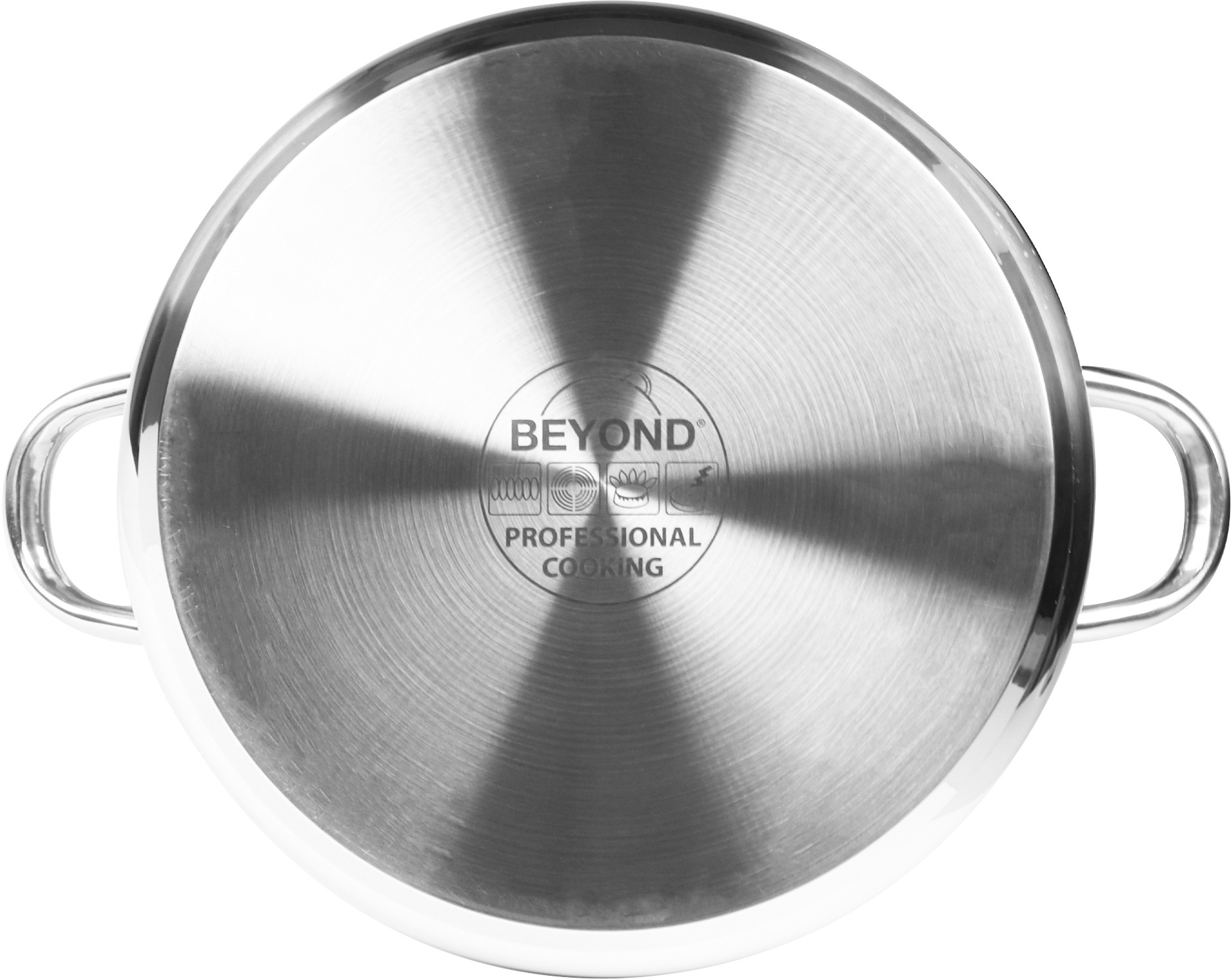 BEYOND Topf-Set Set, 1 Kochtopf mit Glasdeckel Ø 24 cm, 1 Siebeinsatz Ø 21, günstig online kaufen