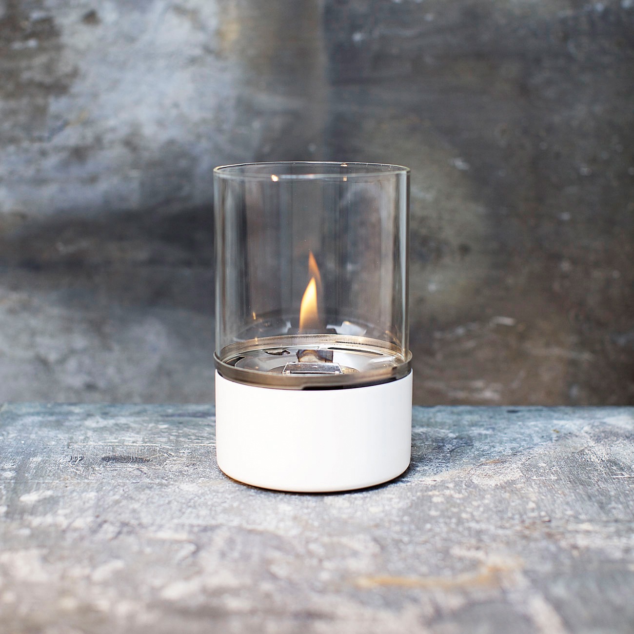 TENDERFLAME Tischfeuer »Turm«, mit Glasring