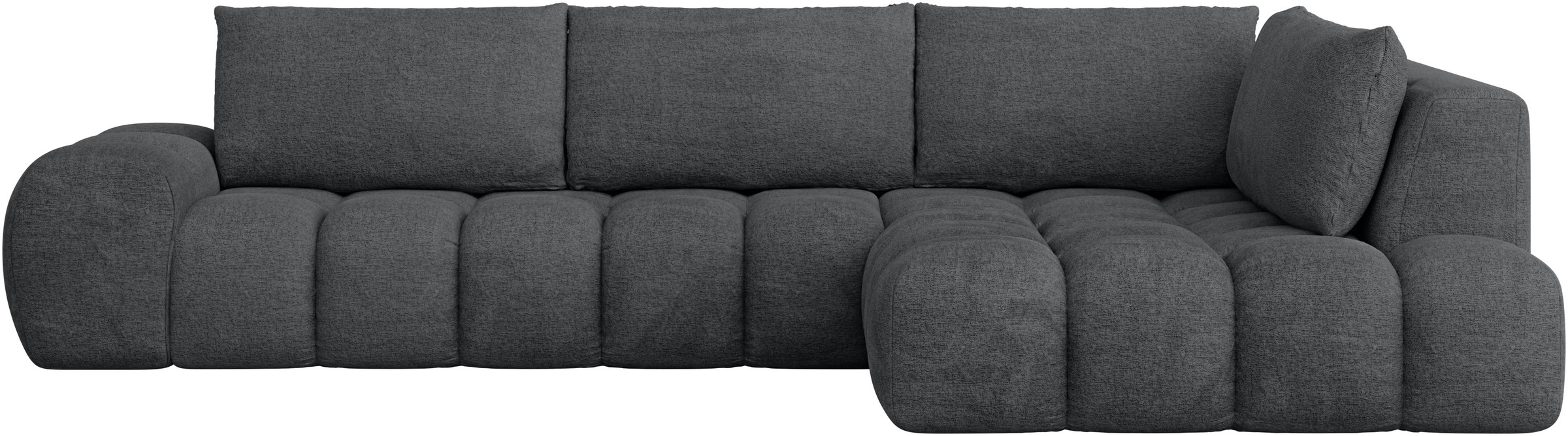 OTTO home Ecksofa »AZITA L-Form, XXL 352 cm Designsofa in Bubble-Opitk« los günstig online kaufen