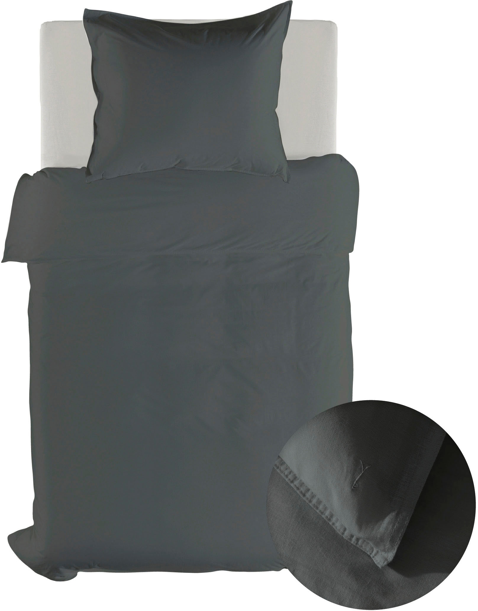 YELLOW Bettwäsche »Suite-Saint-Tropez« 2 tlg. Bettwäsche aus 55% Leinen und günstig online kaufen