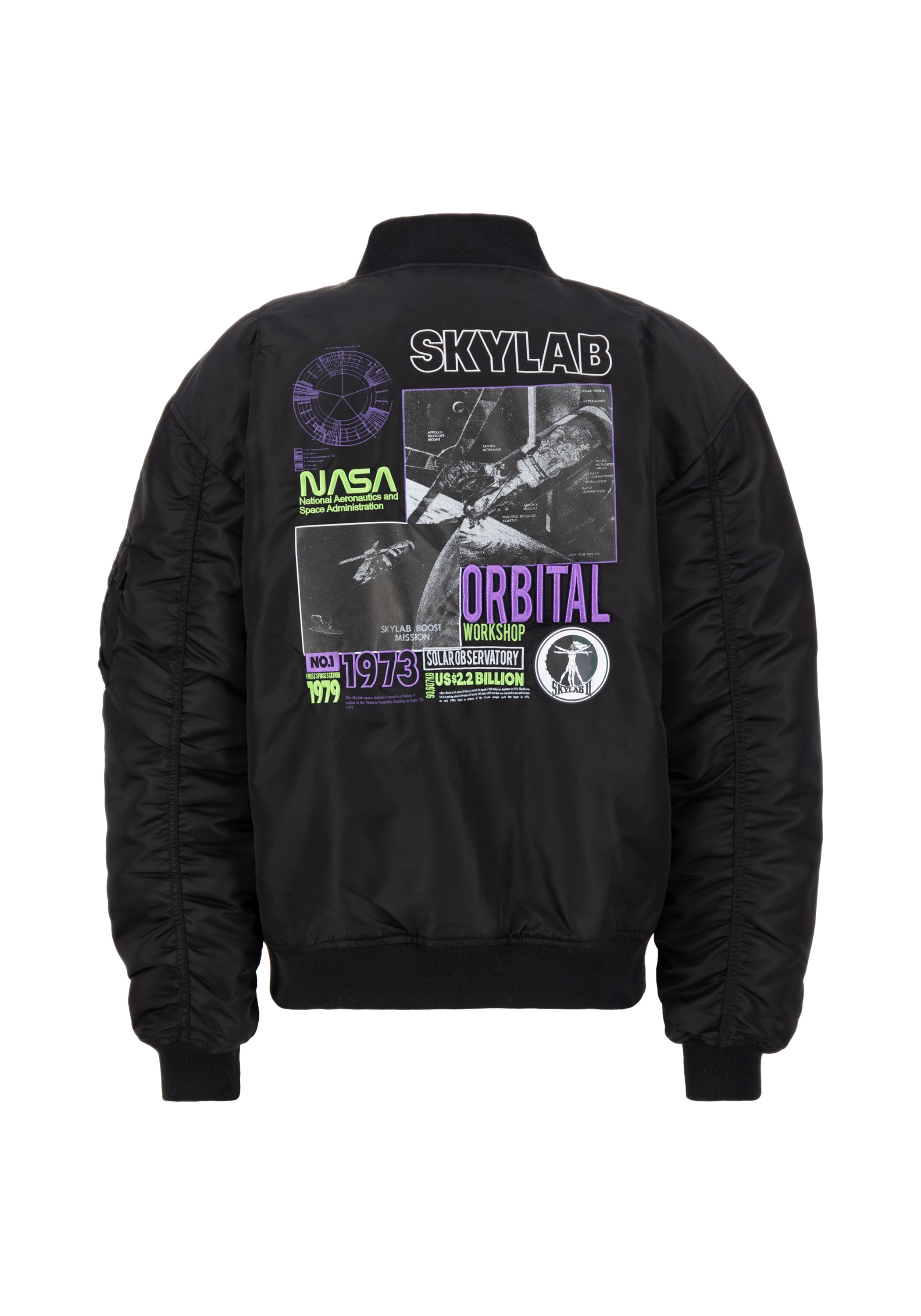 Alpha Industries Bomberjacke »Alpha Industries Men - Bomber Jackets MA-1 NASA Skylab«