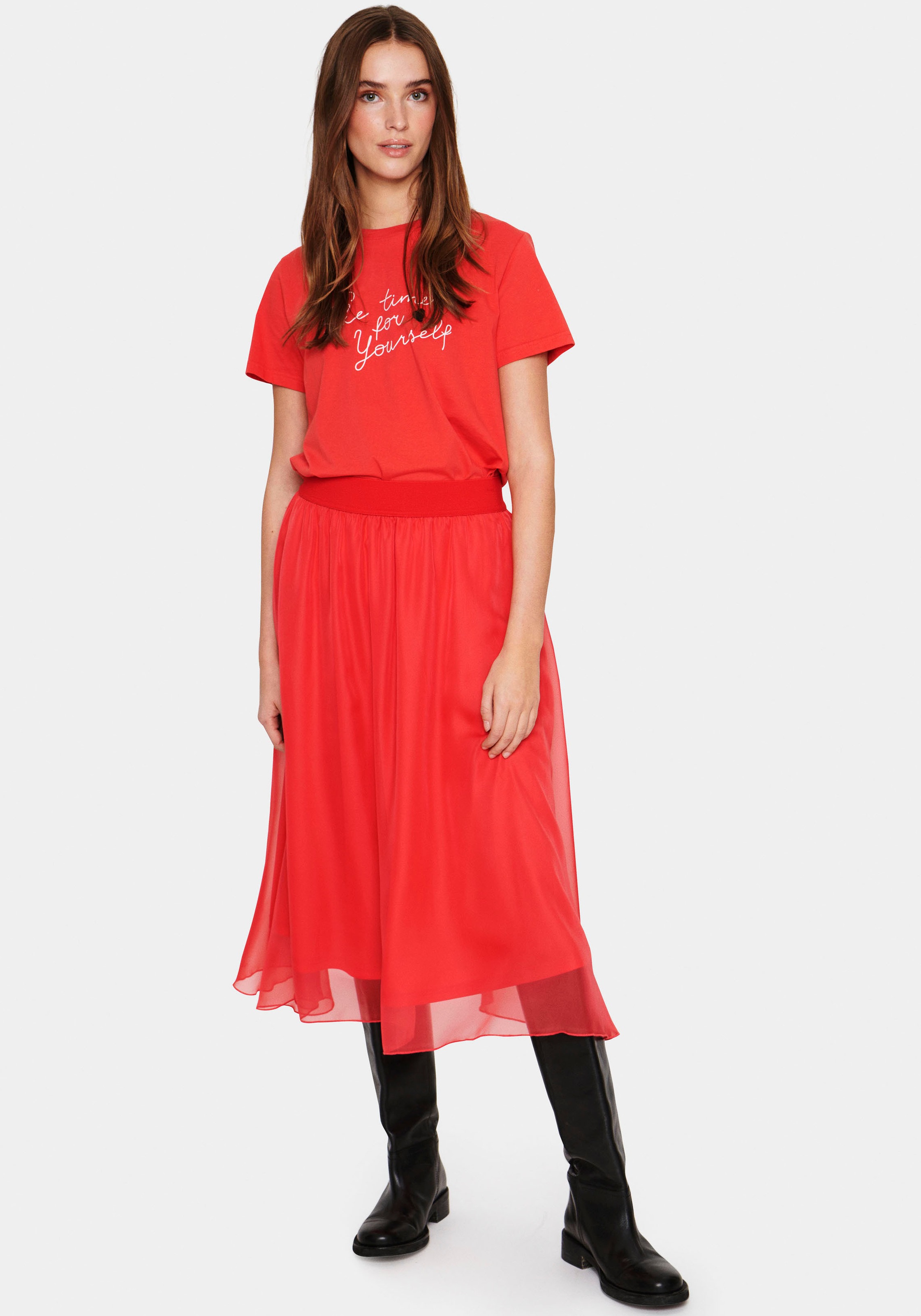 4. Bild von Saint Tropez Maxirock »CoralSZ Skirt«