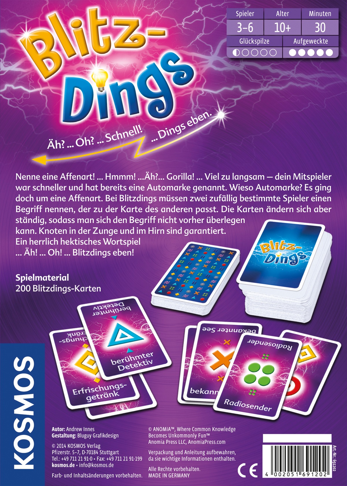 Kosmos Spiel »Blitzdings« Made in Germany