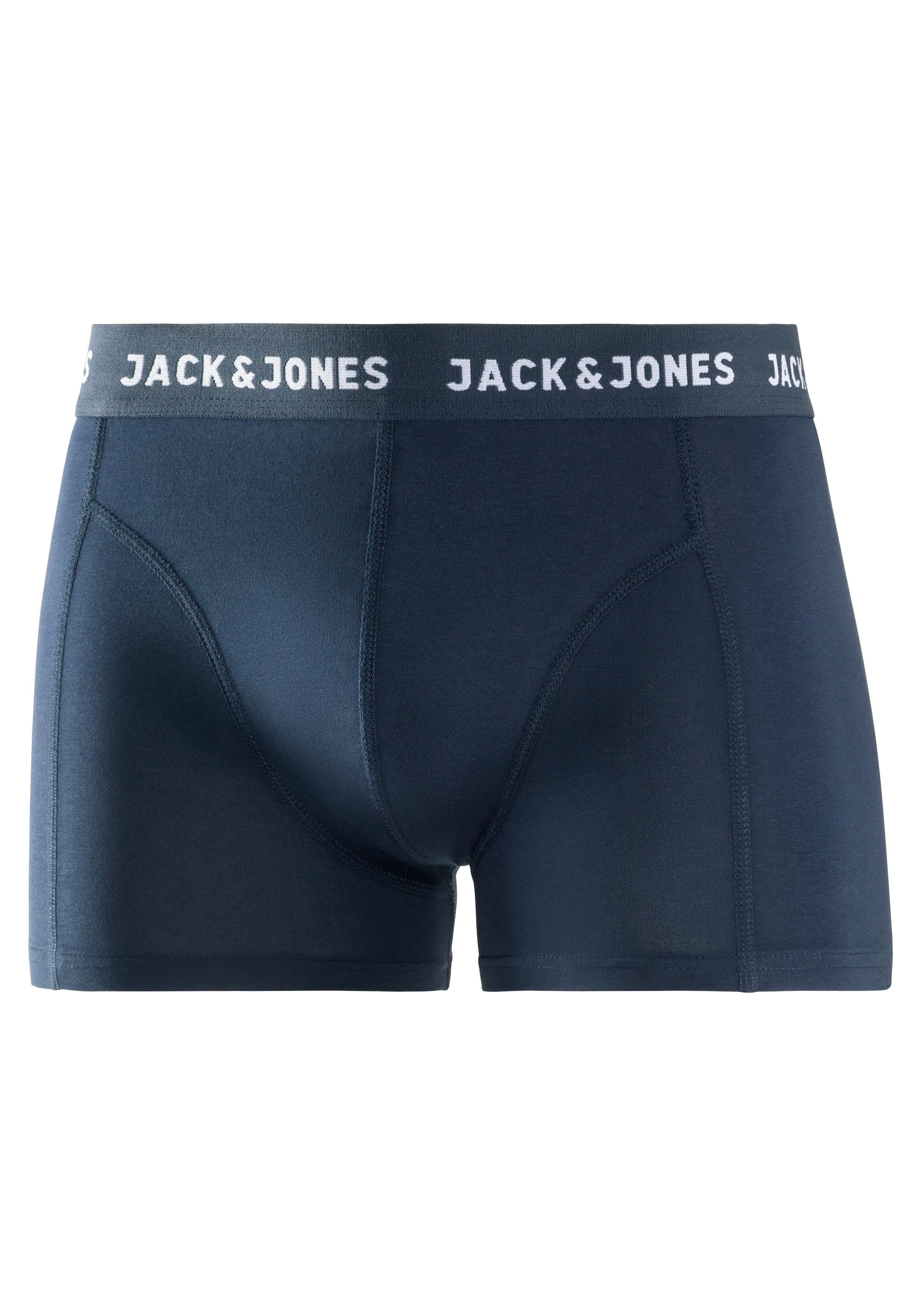 Jack & Jones Boxer, (Packung, 3 St.), mit Logowebbund